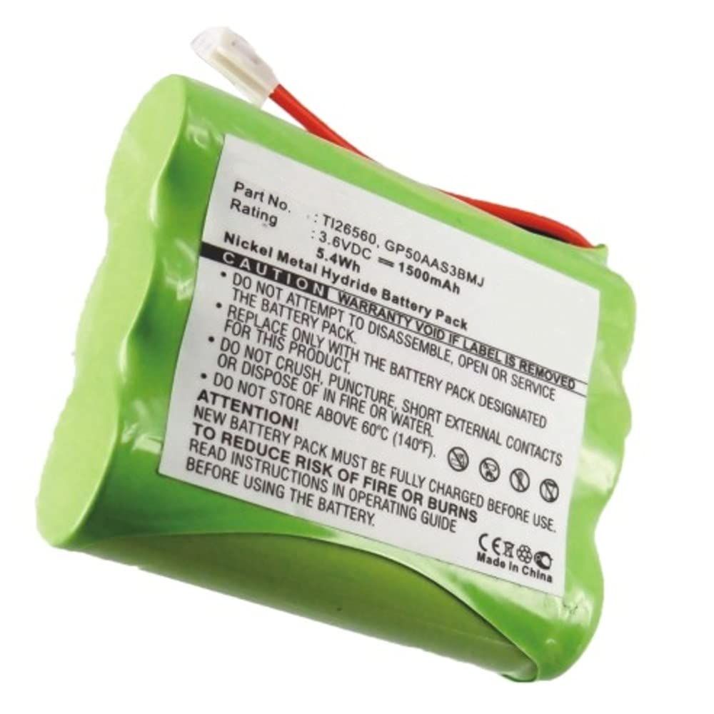 Synergy Digital Cordless Phone Battery - 3.6V Ni-MH 1500mAh Replacement Battery for AT&T 1128 Cordless Phone | Long-Lasting Power for Home & Office Use