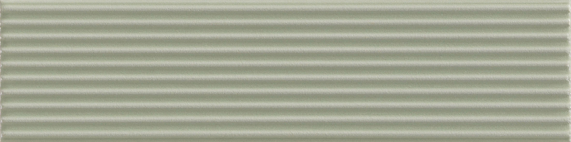 Rhythm Ceramic Wall Tile Series - Matte Green 2x8 Inch Subway Tiles for Kitchen Backsplash & Bathroom Renovation | Strata Collection