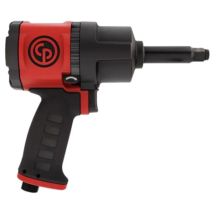 CP7748 1/2 Inch Air Impact Wrench with 2 Extensions - Heavy Duty Pneumatic Impact Gun for Automotive Repair, Tire Changes & Mechanical Work