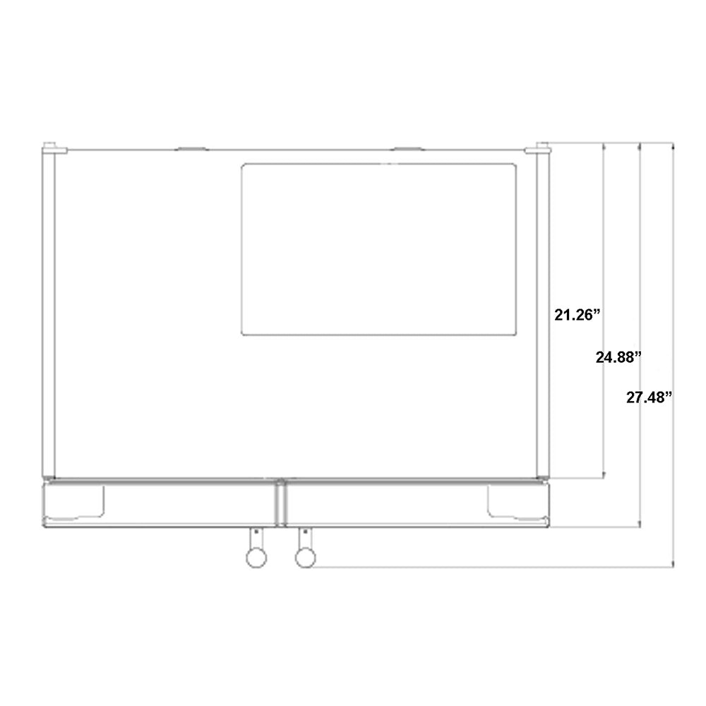Forno Salerno 33-Inch 15.6 cu. ft. Counter-Depth Side by Side Refrigerator in Stainless Steel - Energy Efficient, Spacious Design for Modern Kitchens (FFRBI1805 33SB) - Perfect for Home, Apartment & Office Use