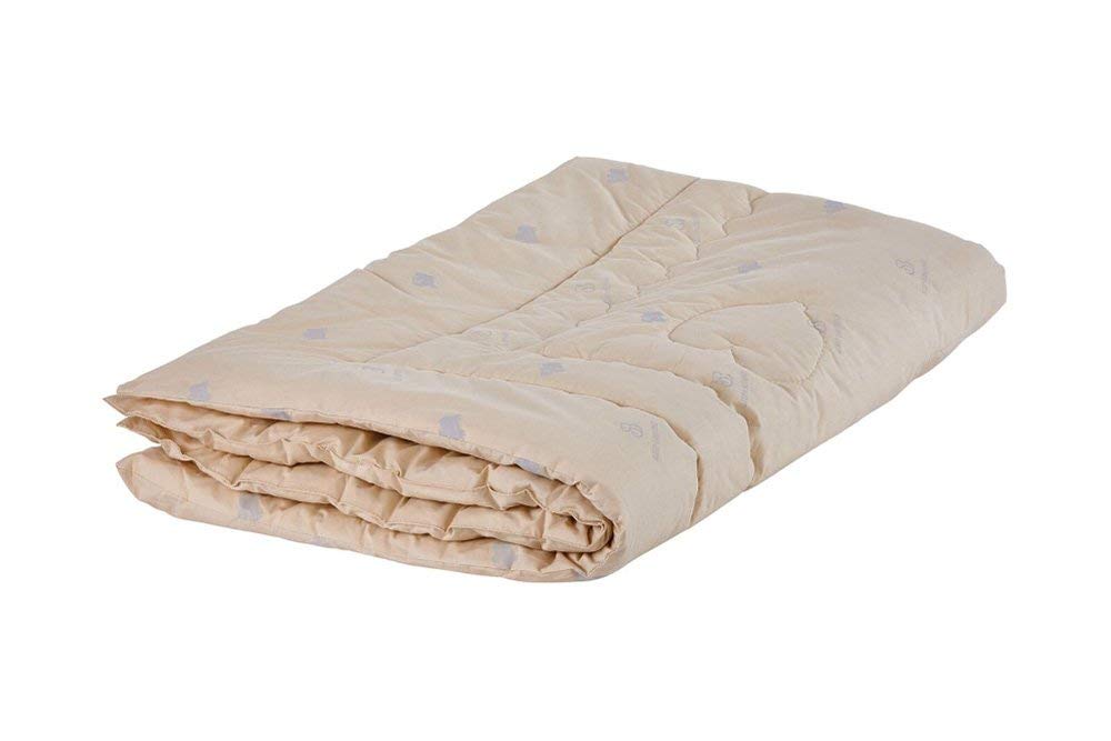 Sleep & Beyond myComforter 270TC 100% Natural Washable Wool Filled Bed Comforter - All Season Warm & Cooling - Ultra Soft Organic Cotton Cover - Noiseless - Ivory - Crib Size 35x53 Inches - Perfect for Nursery, Baby Bed & Co-Sleeping