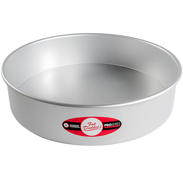 Non-Stick Round Cake Pan with Removable Bottom - 3 Inch Height for Baking Cakes, Cheesecakes, and Pies - Perfect for Home Bakers and Professional Kitchens