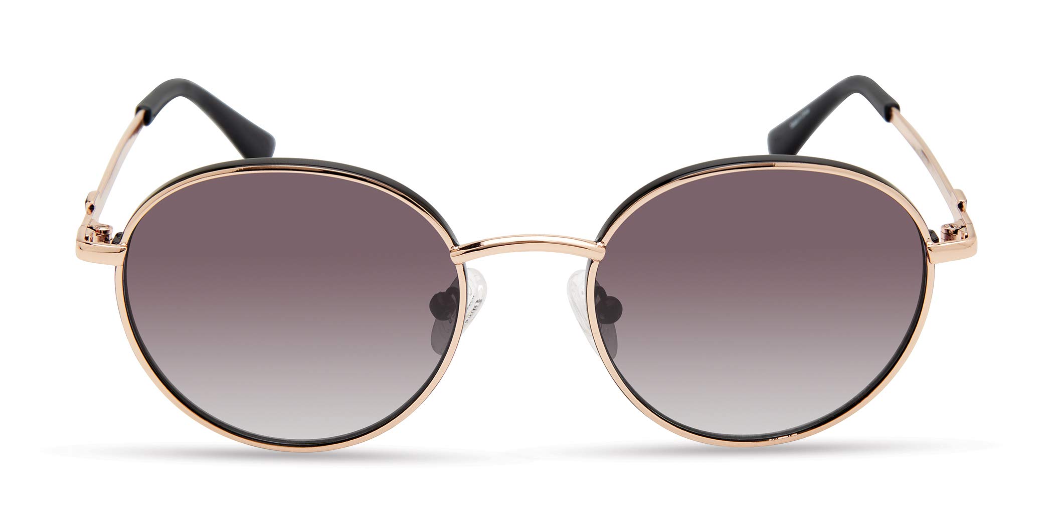 GUESS Women's Classic Round Sunglasses UV Protection - Stylish Retro Fashion Shades for Women - Perfect for Beach, Driving & Outdoor Activities