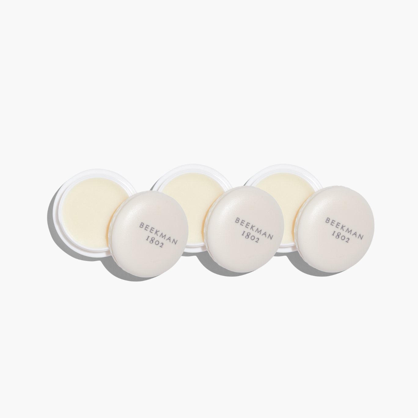 Vanilla Absolute Macaron Lip Balm Set of 3 - Moisturizing & Nourishing Lip Care for Dry Lips - Perfect for Daily Use, Gifts, and Travel