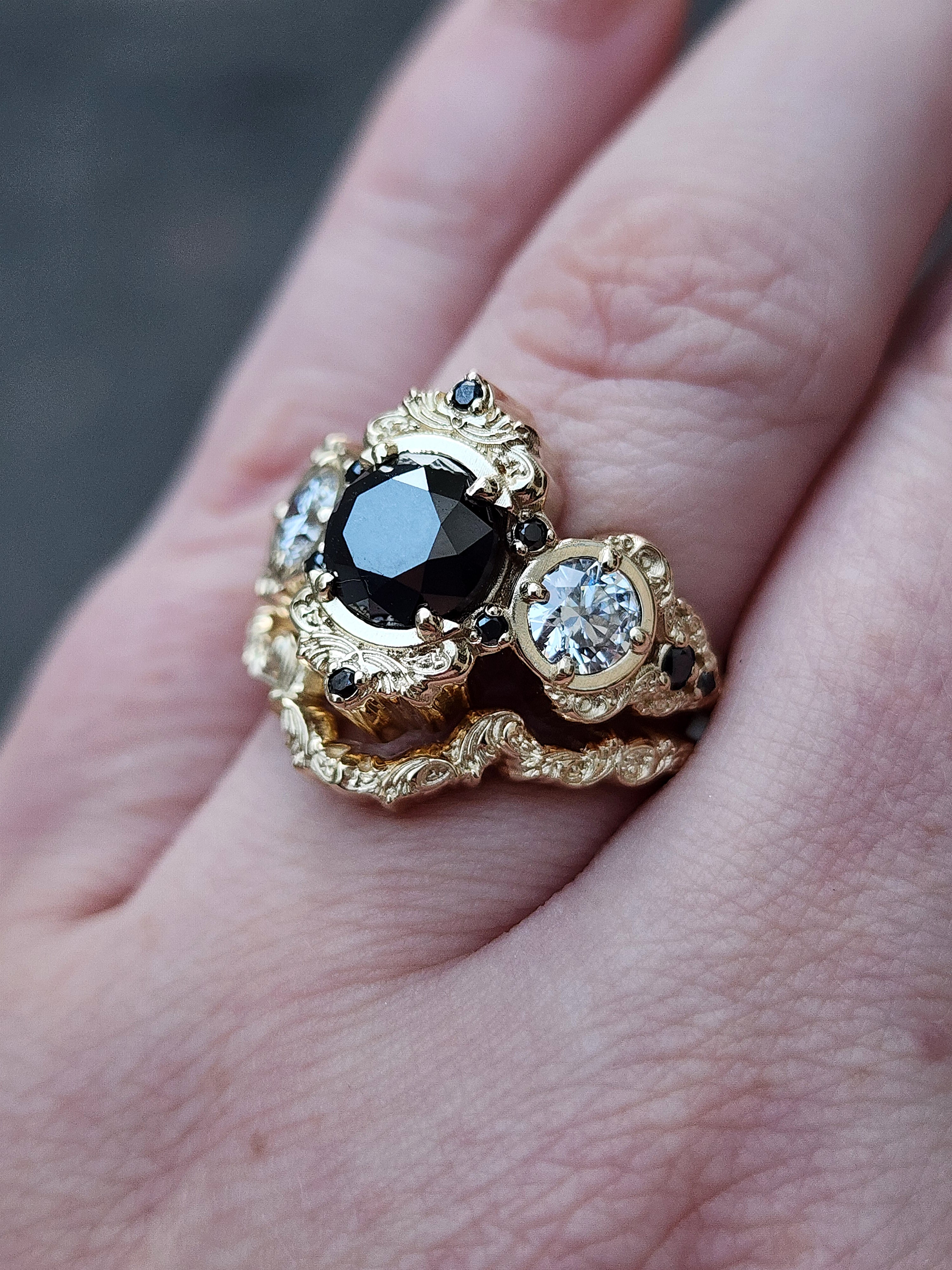 Georgette Engagement Ring Setting - Customize Your Own Diamond Ring for Proposals & Weddings | Perfect for Bridal Jewelry & Special Occasions