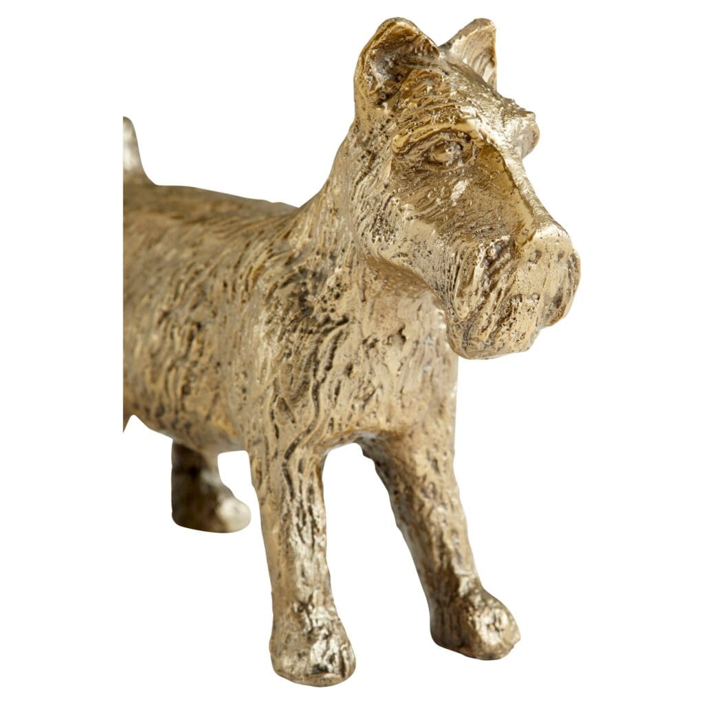 Cyan Design 11236 Dog Token - Aged Brass Figurine for Home Decor, Collectibles & Gift Ideas | Perfect for Shelf Displays, Tabletop Accents & Pet Lover Gifts