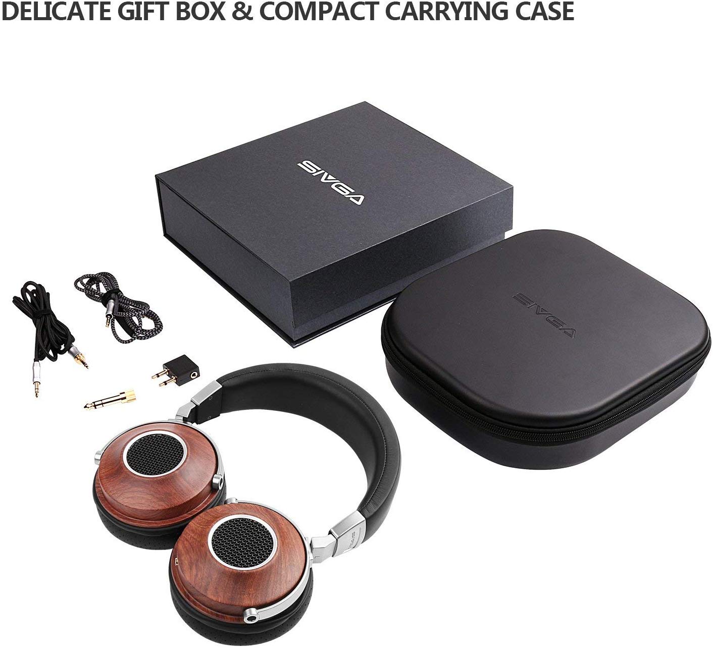 Sivga SV007 Open Back Over-Ear Headphones with Microphone - High-Fidelity Audio for Home Studio & Gaming (Open Box, Taped Packaging)