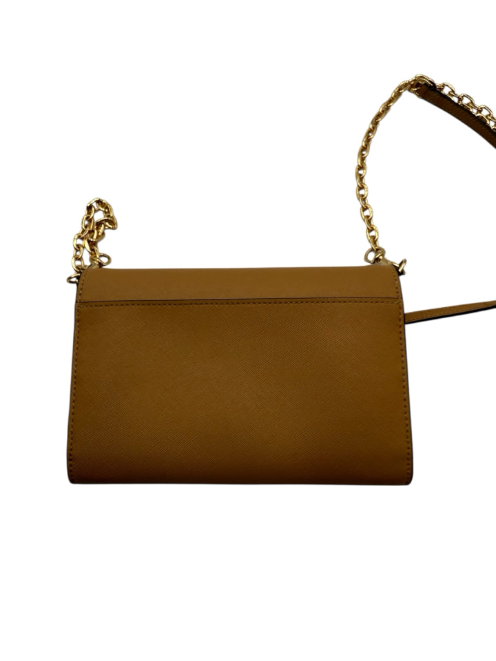 Tory Burch Saffiano Leather Wallet on Chain Crossbody Bag - Stylish & Compact for Everyday Use, Travel, and Parties