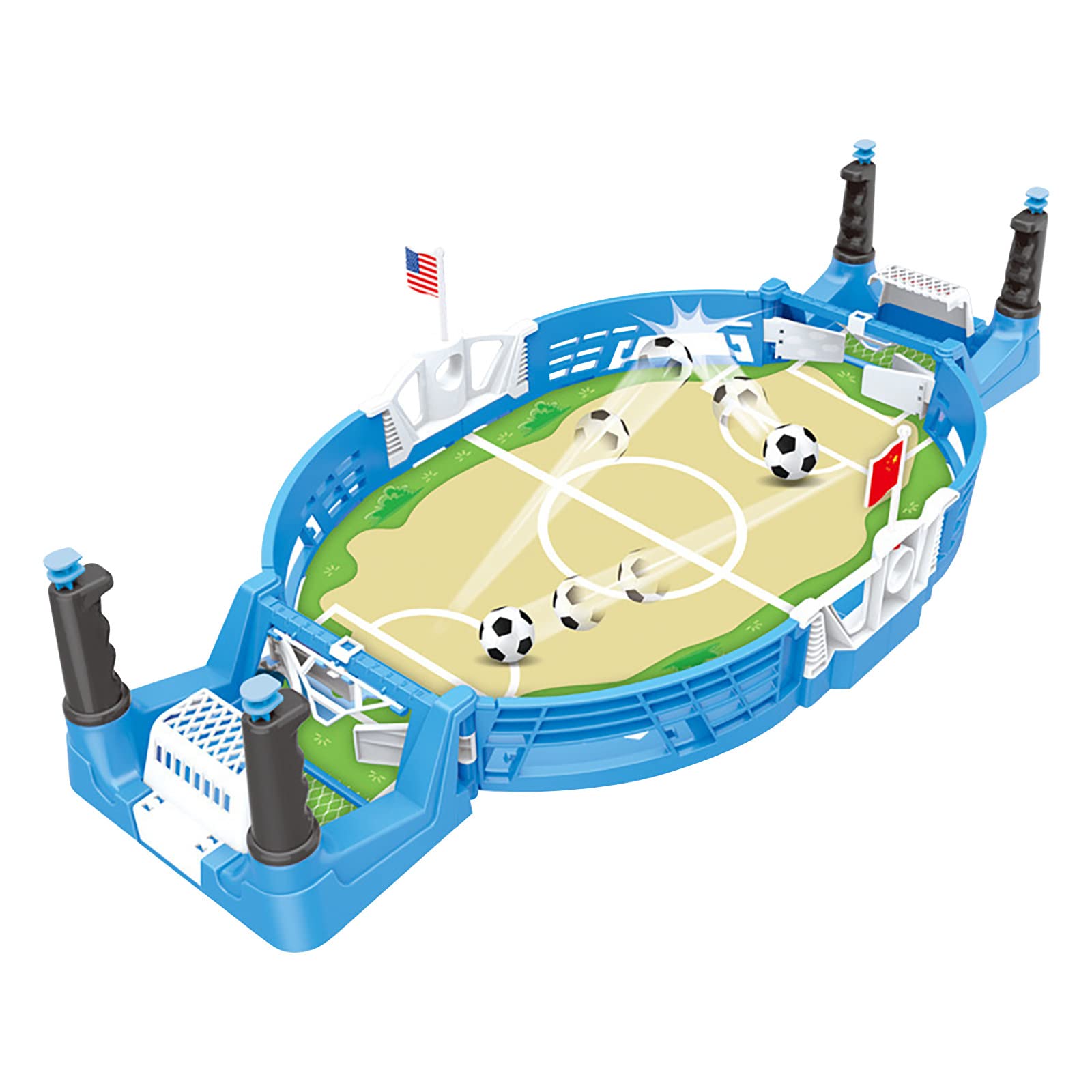 Tabletop Football Board Game - 2 Player Interactive Catapult Game with Football Field for Kids & Adults | Perfect for Family Game Nights & Party Entertainment