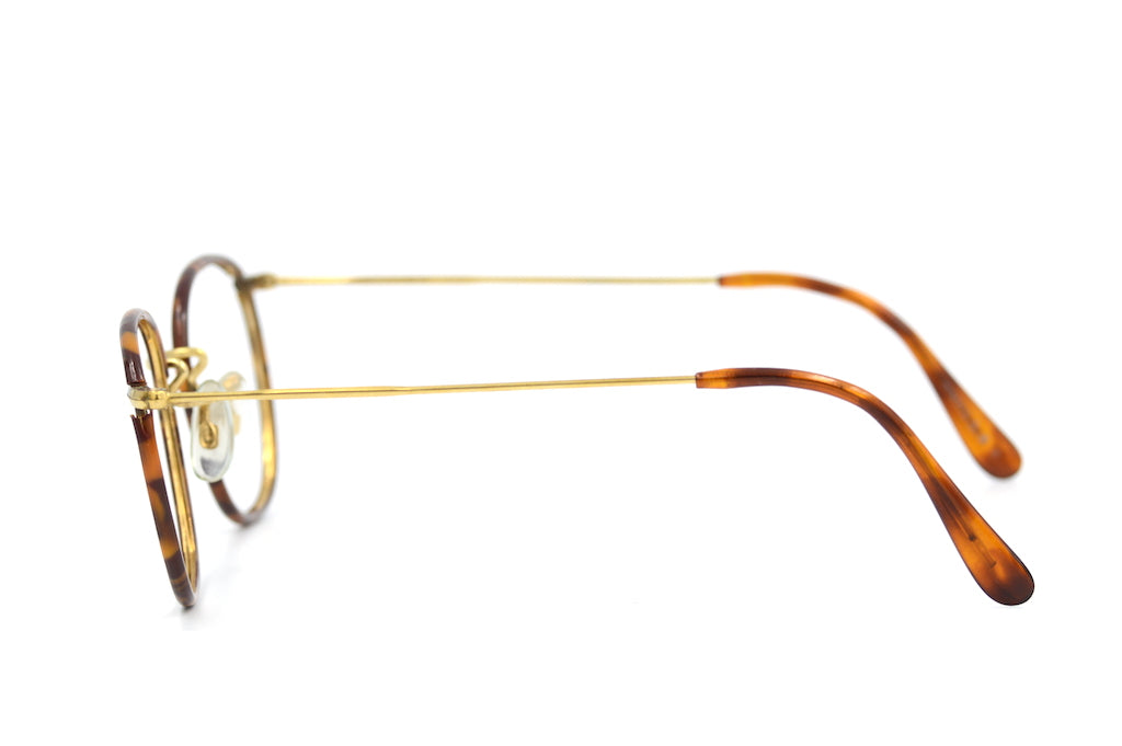 14KT Rolled Gold Windsor Rim Glasses - Classic & Elegant Eyewear for Men & Women - Perfect for Reading, Driving & Fashion Accessories