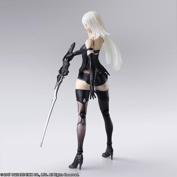 Bring Arts Nier Automata A2 Action Figure - Square Enix Collectible - Perfect for Gaming Displays & Anime Collections