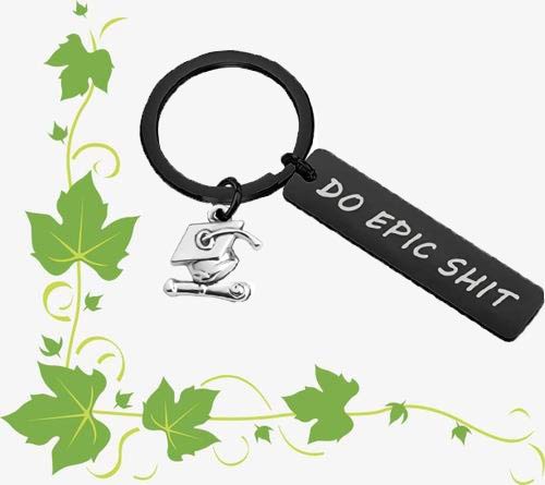 Sisadodo 2024 Graduation Keychain - Inspirational 