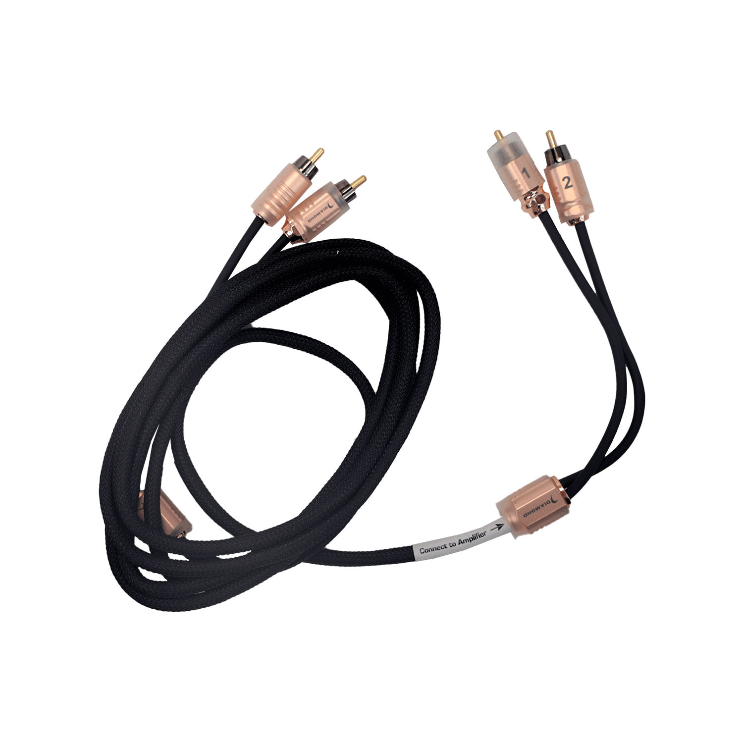 High-Quality HX9 9Ft Two Channel RCA Audio Cable - Perfect for Home Theater, Stereo Systems, and DJ Equipment
