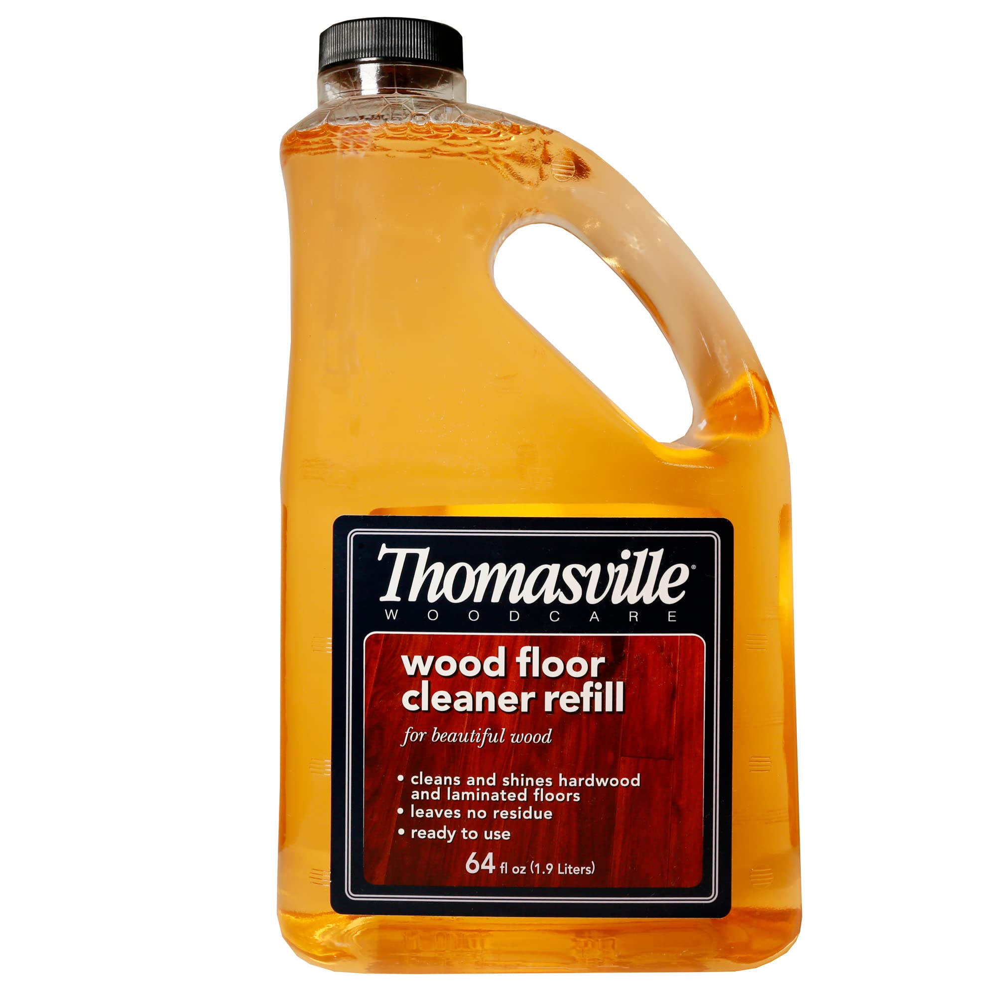 THOMASVILLE Wood Floor Cleaner Refill - Multi-Surface Wood Cleaner & Polish for Furniture, Kitchen Cabinets & Home Surfaces | Quick Shine Restorer & Protector | Ideal for House Cleaning & Home Improvement | Perfect for Daily Maintenance & Deep Cleaning of Wood Floors