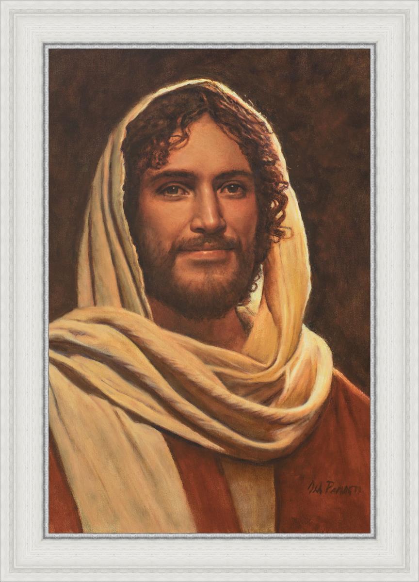 Emmanuel By Del Parson - Premium Religious Wall Art for Home & Church Decor - Perfect for Living Rooms, Bedrooms & Worship Spaces