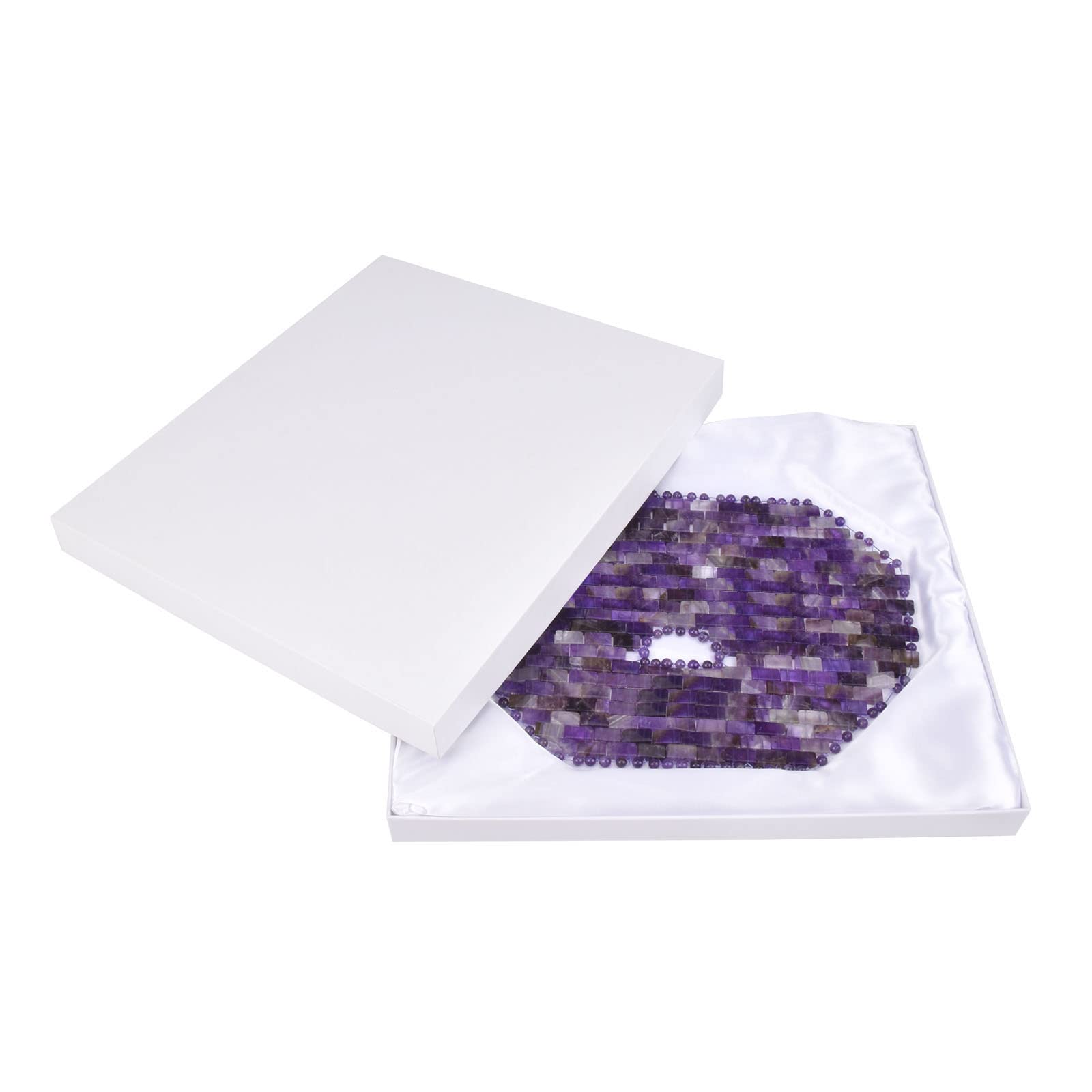 Amethyst Crystal Face Roller & Jade Gua Sha Tool Set - Cold Therapy Facial Massage Kit for Glowing Skin - Manual Lymphatic Drainage & Acupressure Therapy - Perfect Birthday Gift for Women & Men - Use for Relaxation, Skincare Routine & Anti-Aging Facial Treatment