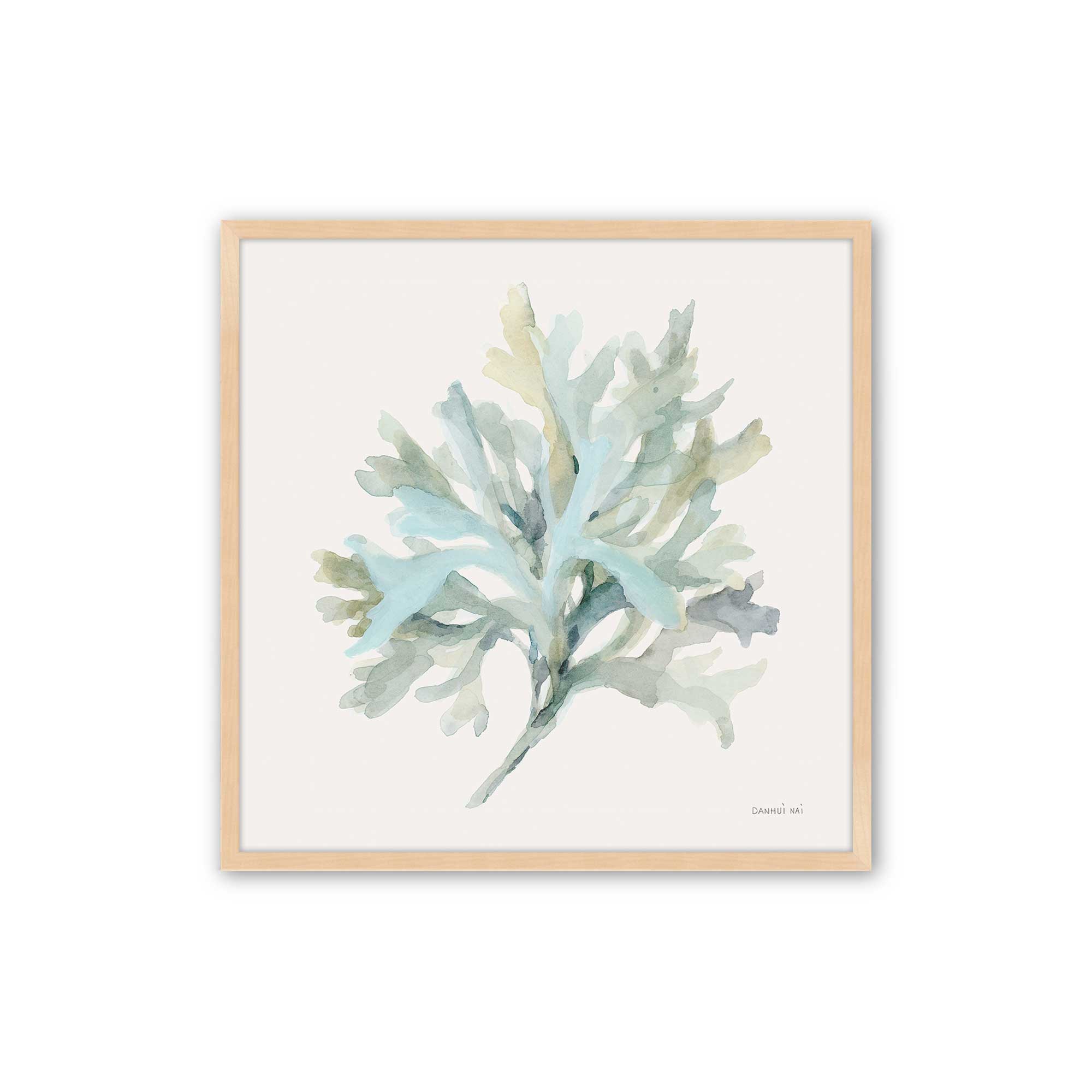 Coastal Sagebrush Whisper Print - Bohemian Home Decor Wall Art for Living Room, Bedroom & Office | Nature-Inspired Botanical Print for Modern & Rustic Interior Design