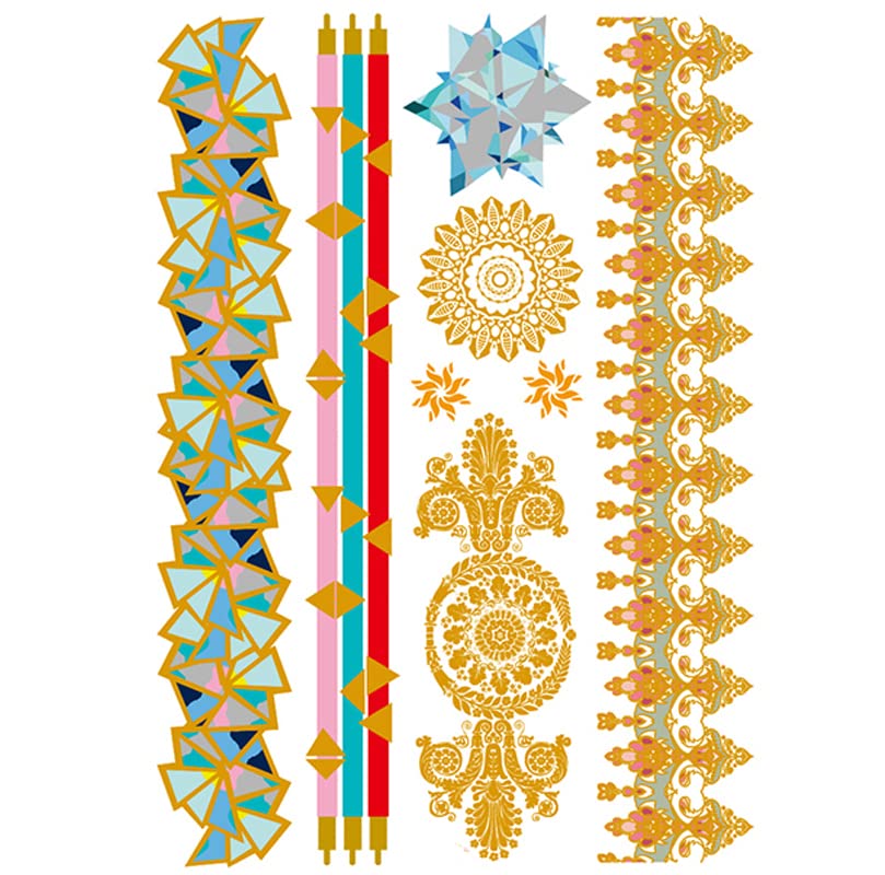 7 Sheets 3D Temporary Tattoo Stickers - Waterproof Fake Tattoos for Adults & Kids (14.8x21cm) - Realistic Flower, Animal & Bird Designs for Arms, Legs & Shoulders - Perfect for Parties, Halloween, Cosplay & Body Art