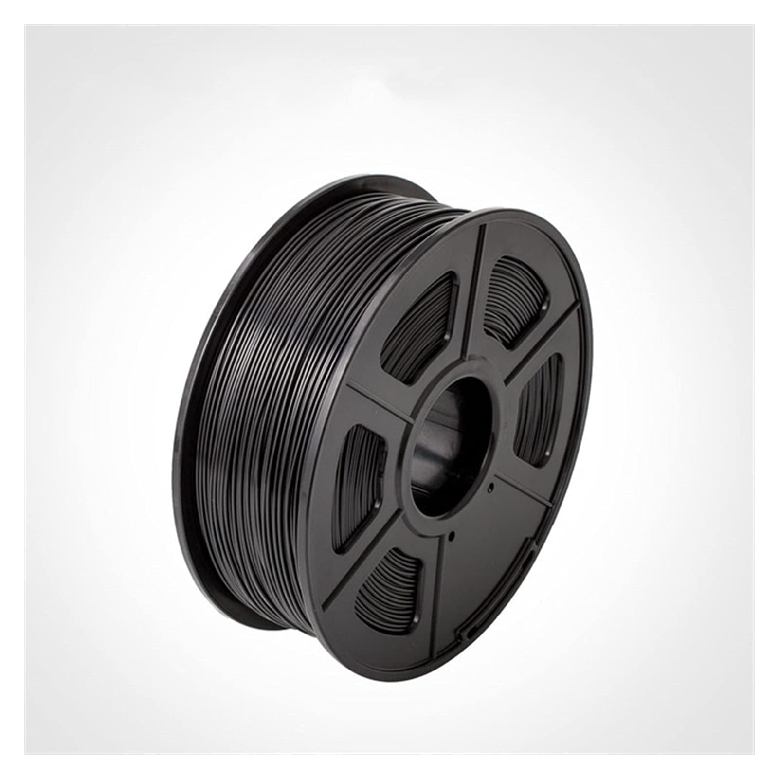 Premium 3D PETG Printer Filament 1.75mm - 1KG Spool, High-Quality Translucent PETG Filament for 3D Printing & Sublimation - Durable & Easy to Use (Black) - Perfect for DIY Projects, Cosplay Props & Functional Prototypes