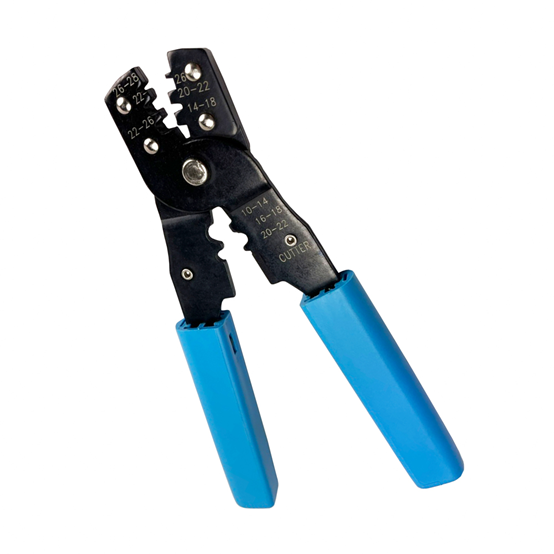 D-Sub Pin Crimping Tool Kit - Professional Crimper and Wire Cutter for Electronics (Perfect for Computer Cable Repair & Network Installation)