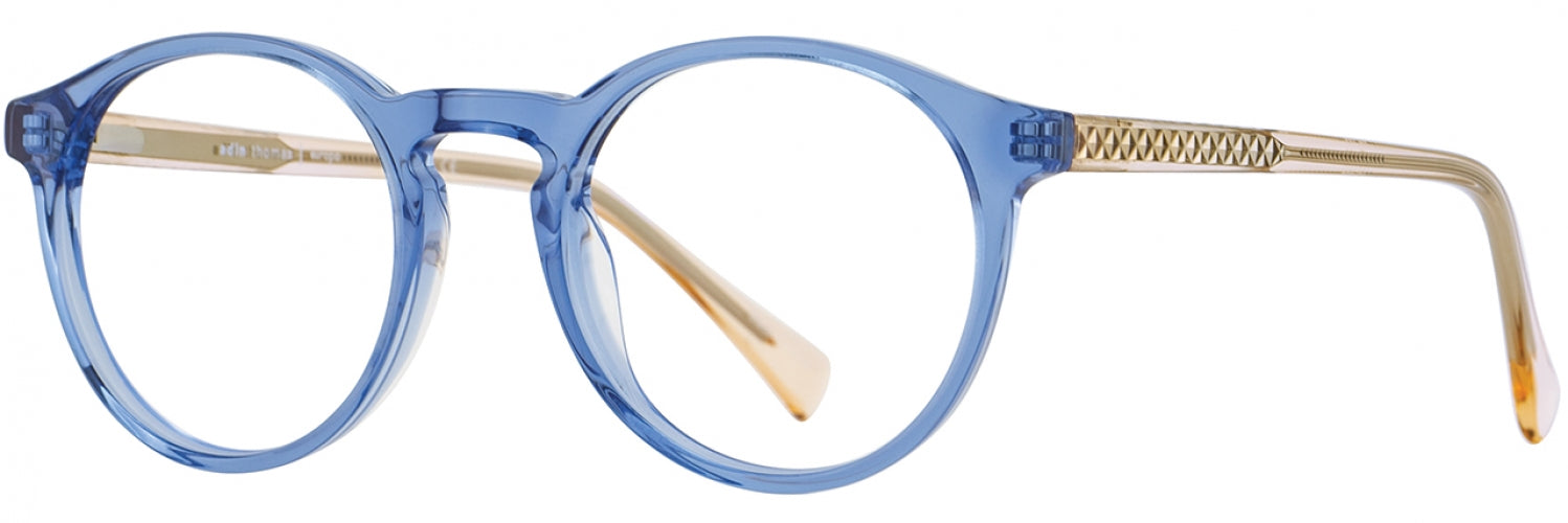 Adin Thomas AT460 Eyeglasses - Lightweight Metal Frame Glasses for Men & Women - UV Protection Clear Lenses - Perfect for Reading, Driving & Daily Use