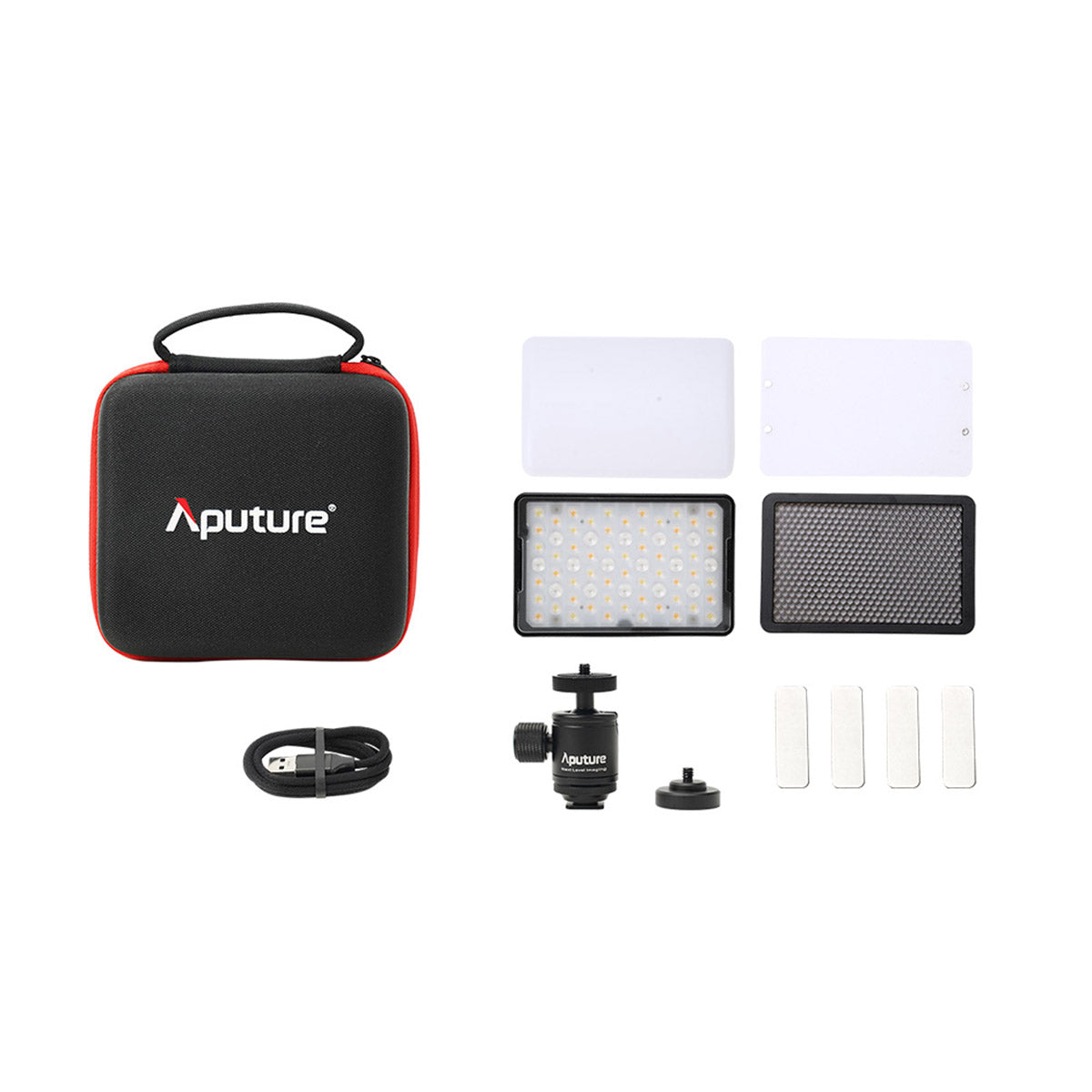 Aputure MC Pro RGB LED Video Light - Portable, Dimmable, Full Color Lighting for Photography, Videography, YouTube & Live Streaming