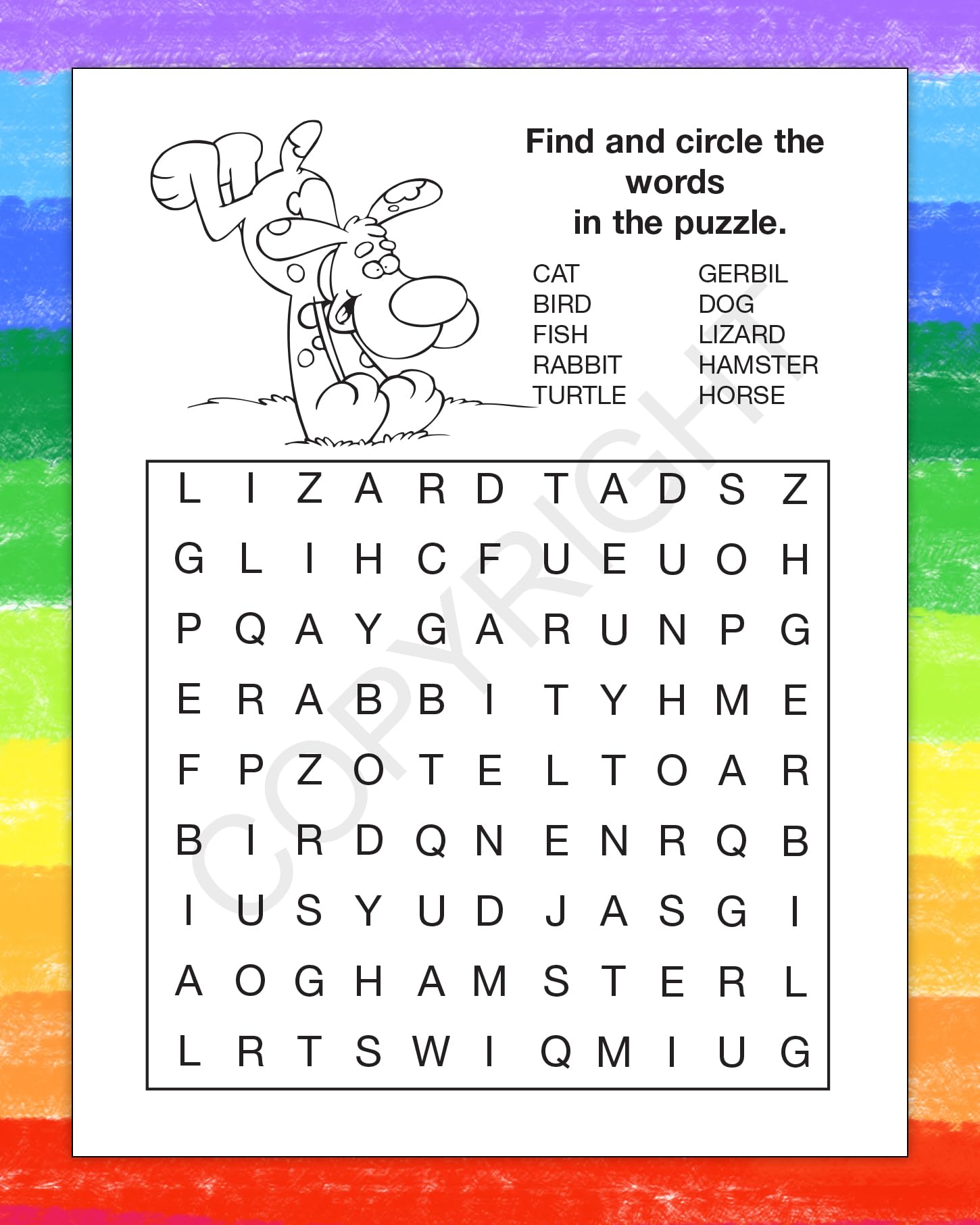 ZOCO Custom Kids Coloring Books - 250 Bulk Pack Without Crayons | Veterinary Coloring Activities for Children | Fun Educational Gifts for Kids, Birthday Parties & Veterinary Clinic Waiting Rooms
