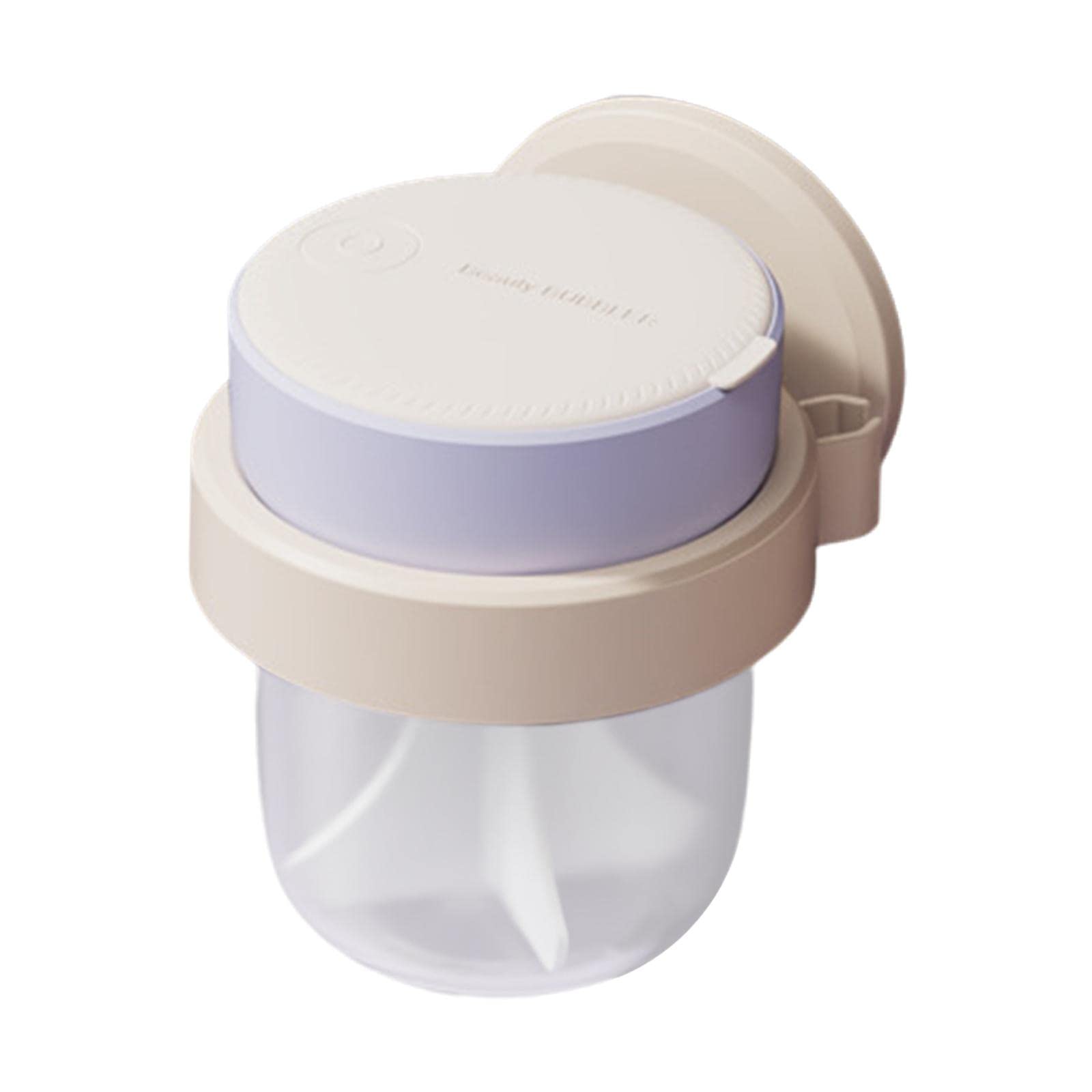 Electric Foam Facial Cleanser - Automatic Bubble Maker for Deep Skin Cleansing, Violet with Stand | Perfect for Daily Skincare Routine & Spa Treatments at Home