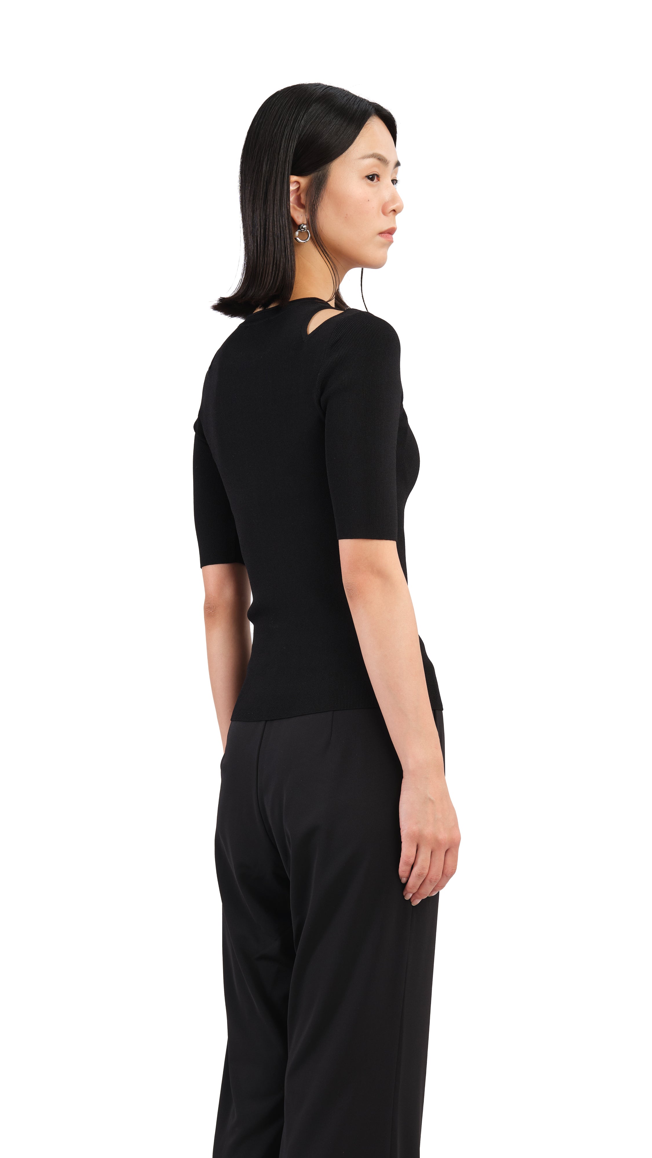 Stylish Cut Out Sweater for Women - Trendy Knit Pullover with Unique Design | Perfect for Casual Outfits, Date Nights & Layering
