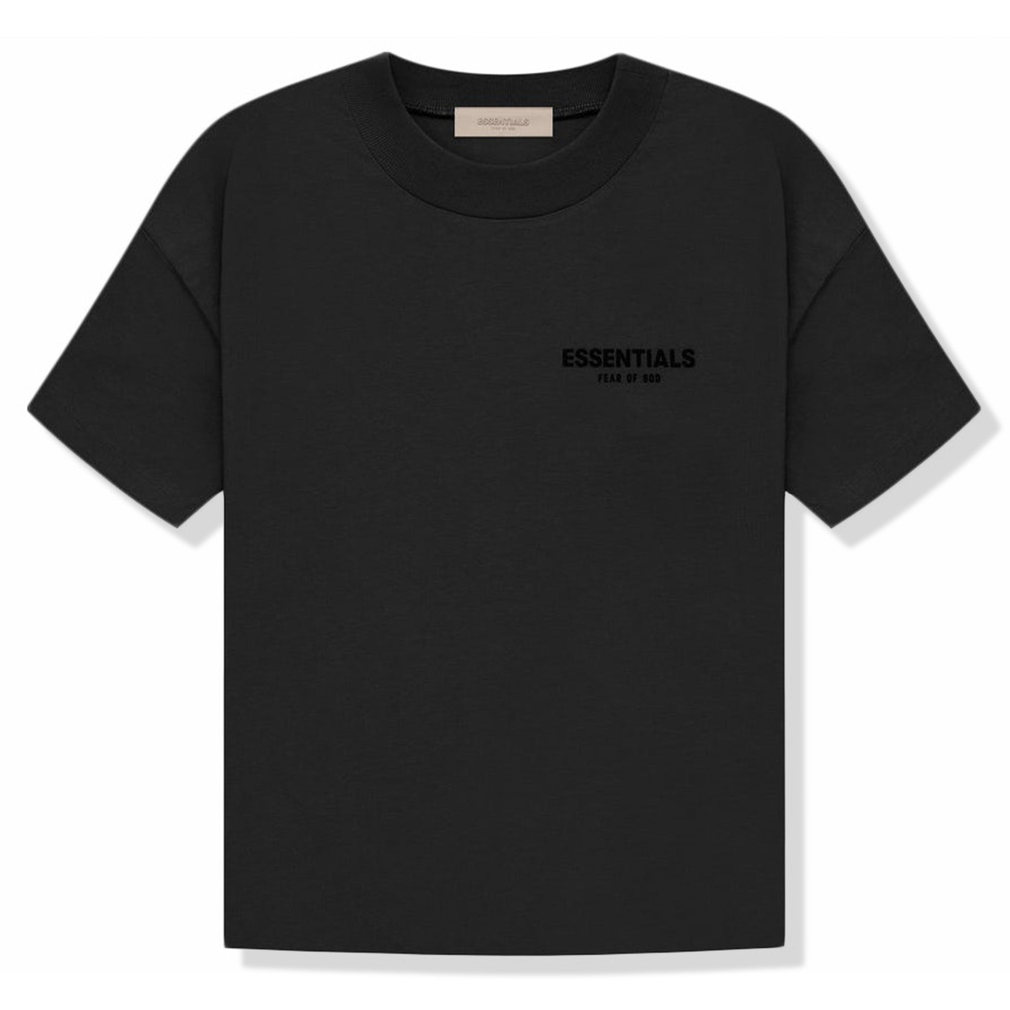 Fear of God Essentials Black T-Shirt for Men (SS22 Collection) - Casual Streetwear & Everyday Comfort