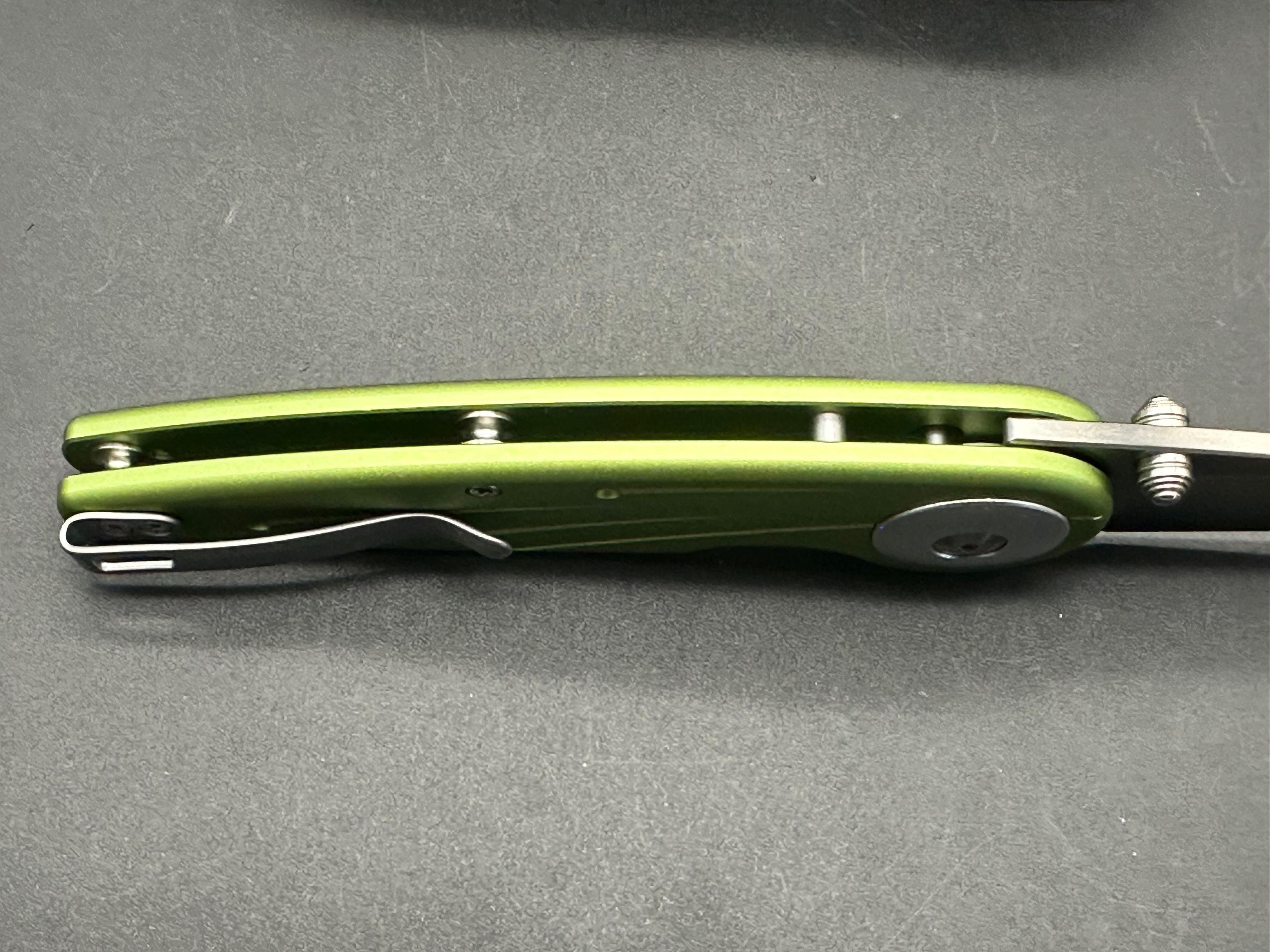 CIVIVI STARFLARE Folding Pocket Knife - Lime Green Aluminum Handle, Nitro-V Steel Plain Edge with Satin Finish (Model C23052-3) | EDC, Outdoor Camping, Hiking & Survival Tool