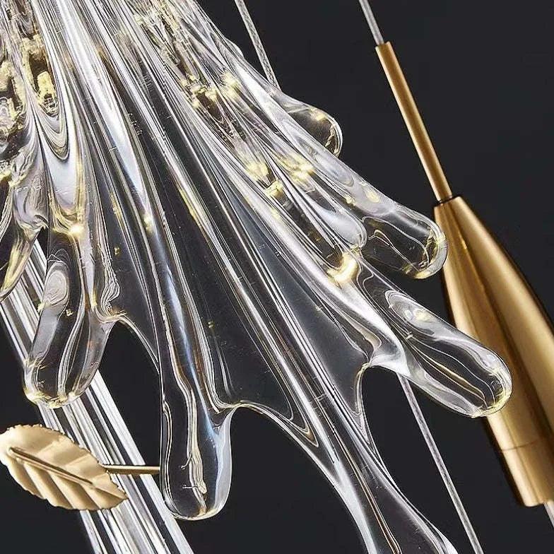 Waterproof LED Pendant Light for Bathroom - Modern Dimmable Hanging Light Fixture with Splash Proof Design, Perfect for Shower, Vanity, and Spa Areas