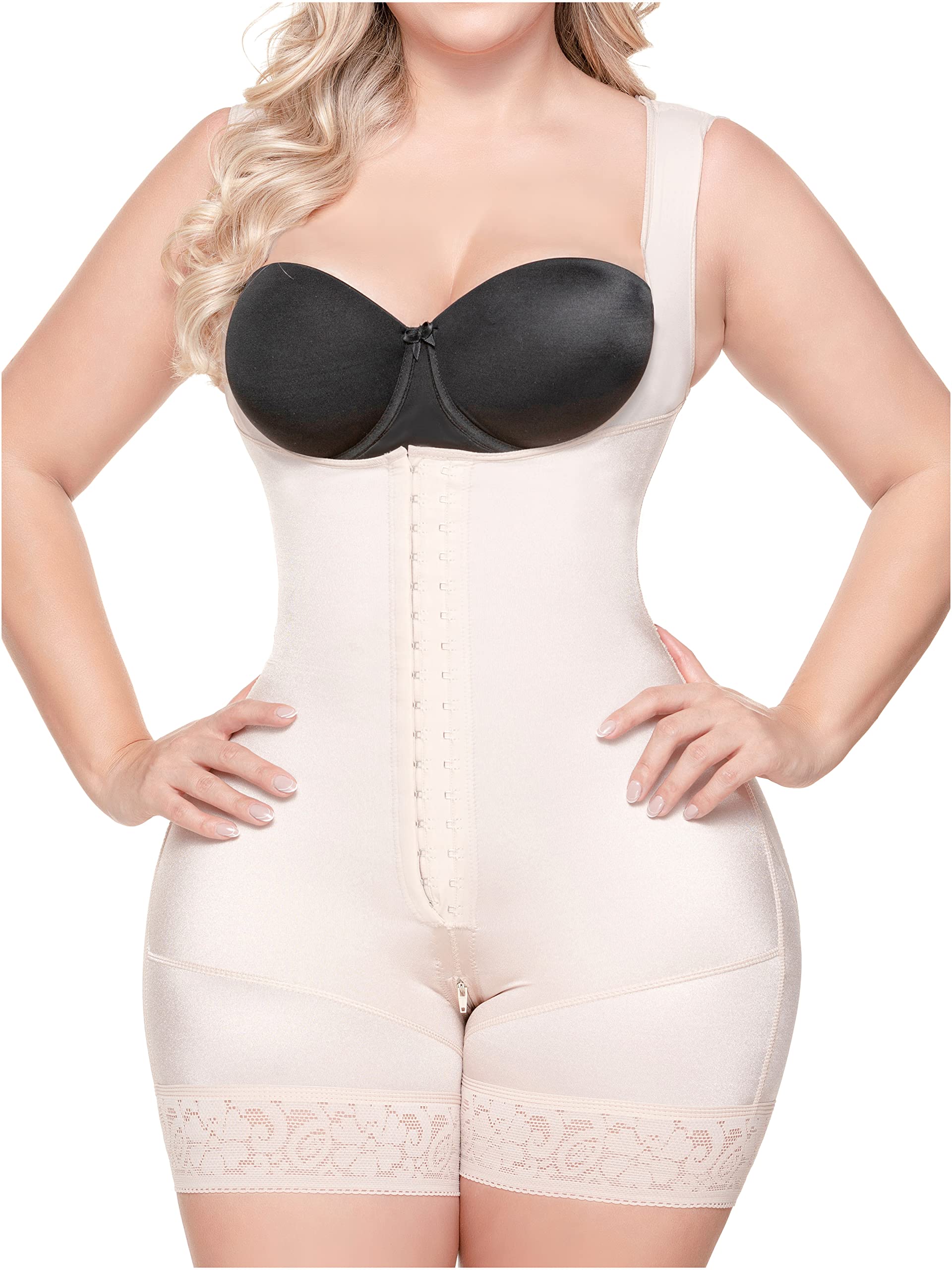 Sonryse TR211BF Women's Butt Lifter Shapewear - Post Surgery Colombian Fajas Stage 1 Body Shaper for Waist & Hip Reduction - Perfect for Recovery, Special Occasions & Everyday Confidence Boost