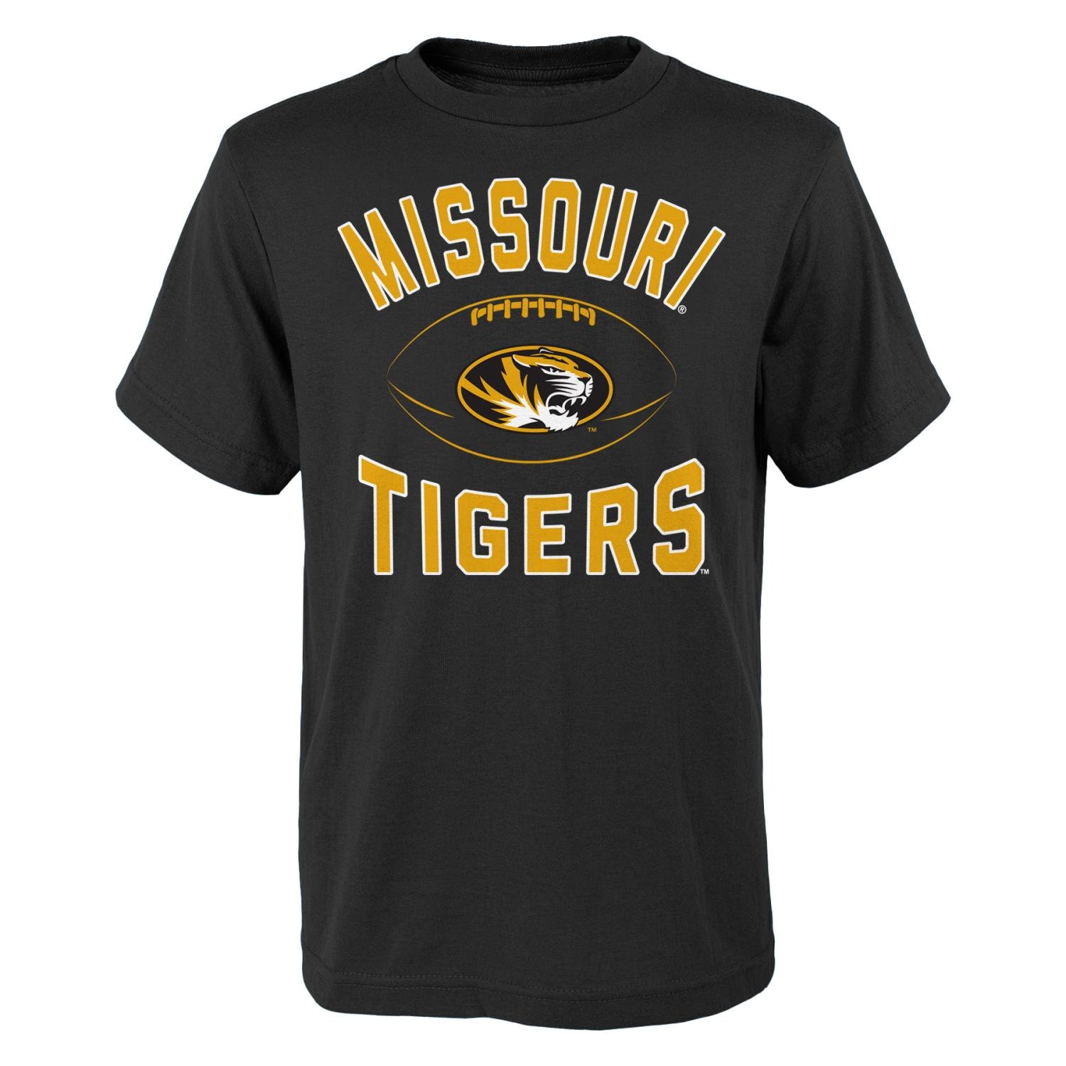 Missouri Tigers NCAA Men's Short Sleeve T-Shirt - Official Licensed College Football Fan Apparel for Game Day & Tailgating