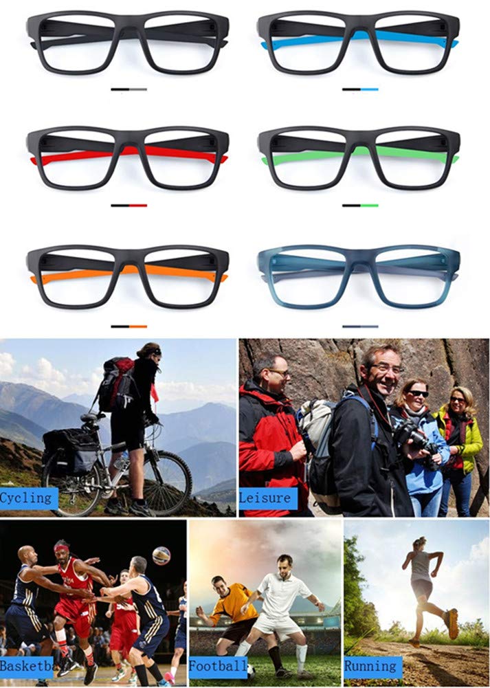 Runspeed Sports Basketball & Football Goggles for Men - Protective Safety Eyewear with Anti-Fog Lens - Perfect for Indoor/Outdoor Sports & Training