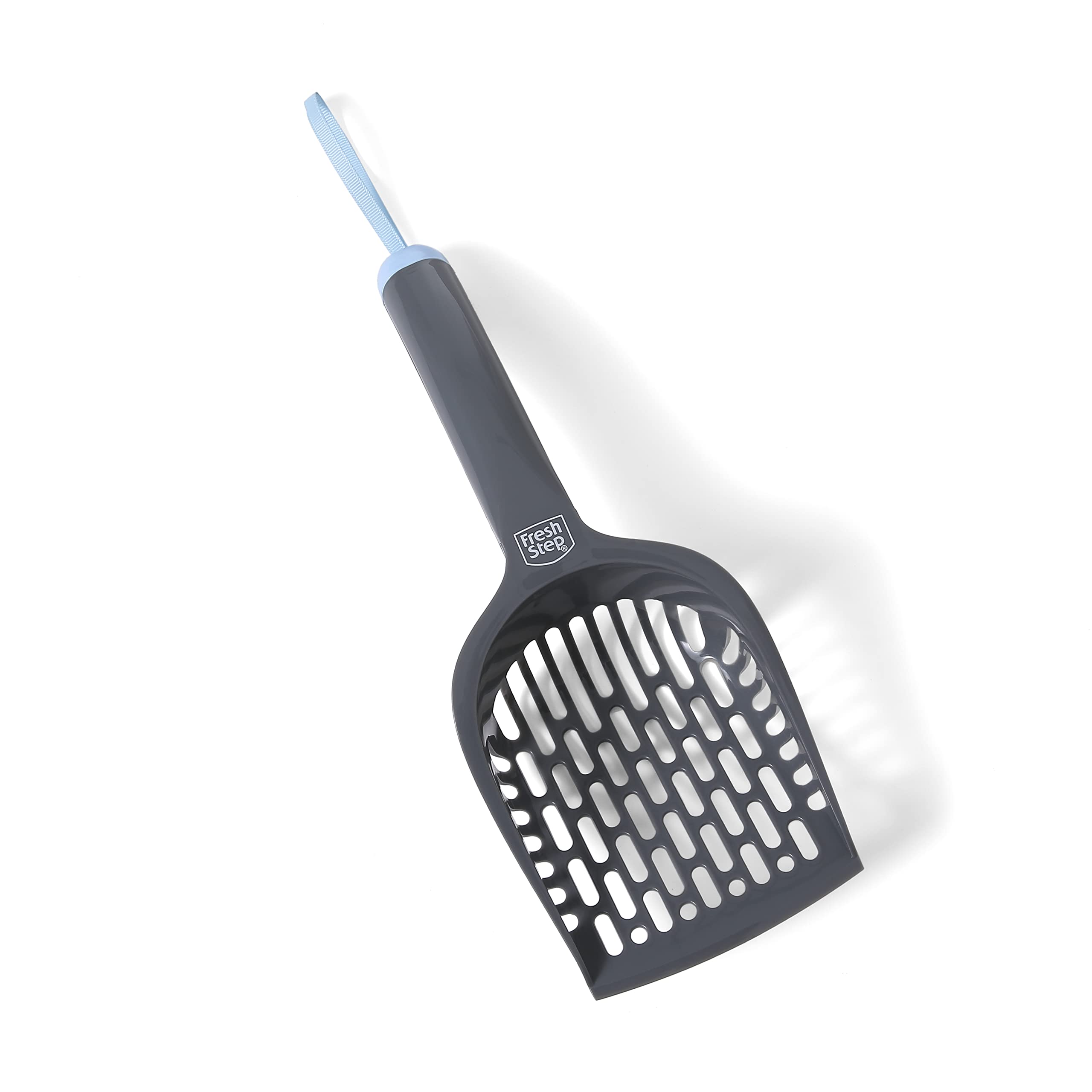 Fresh Step Cat Litter Scoop - Durable Plastic Litter Scooper for Small to Large Litter Boxes | Essential Cat Litter Supplies & Waste Cleanup Tool | Perfect for Daily Cat Care & Litter Box Maintenance