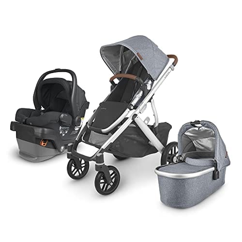 UPPAbaby VISTA V2 Stroller with MESA V2 Infant Car Seat Travel System - Lightweight, Adjustable & Safe Baby Stroller for Newborns to Toddlers - Perfect for City Walks, Shopping & Family Outings