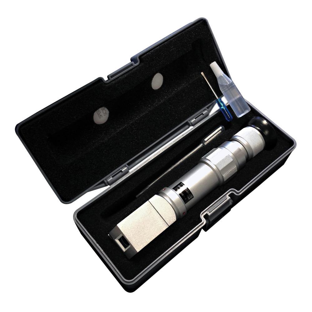 0-80% Brix Refractometer for Sugar Content Measurement - Perfect for Home Brewing, Wine Making, and Honey Testing