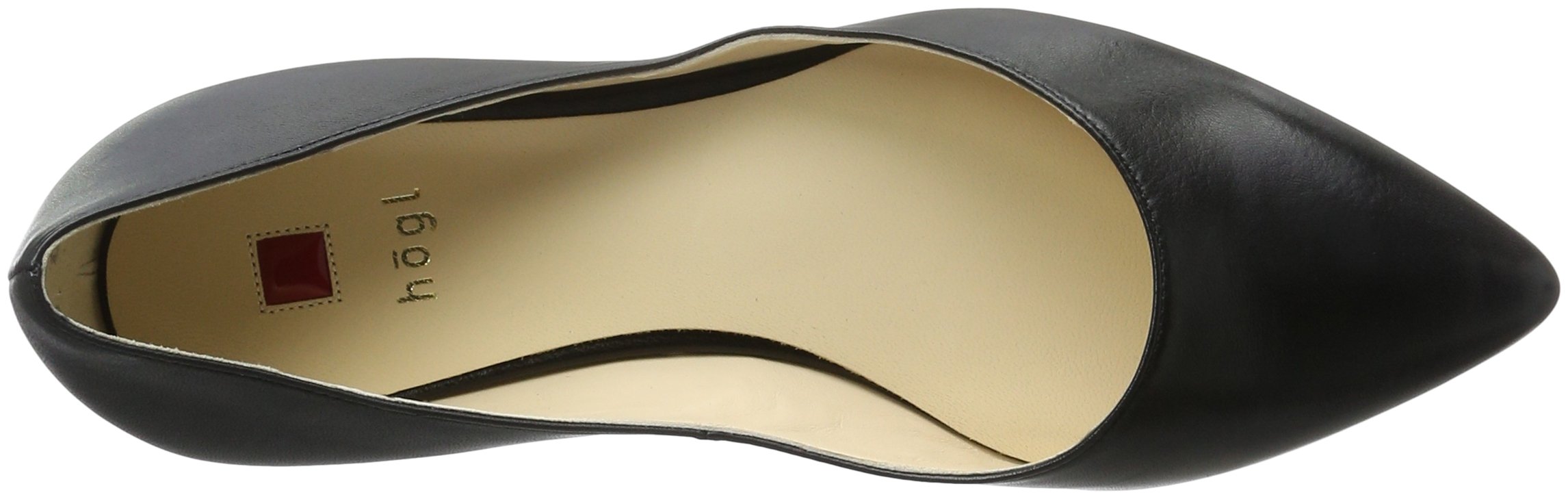 Högl Women's Black Ballet Flats - Comfortable & Stylish Shoes for Work, Casual Wear & Travel (Schwarz0100)