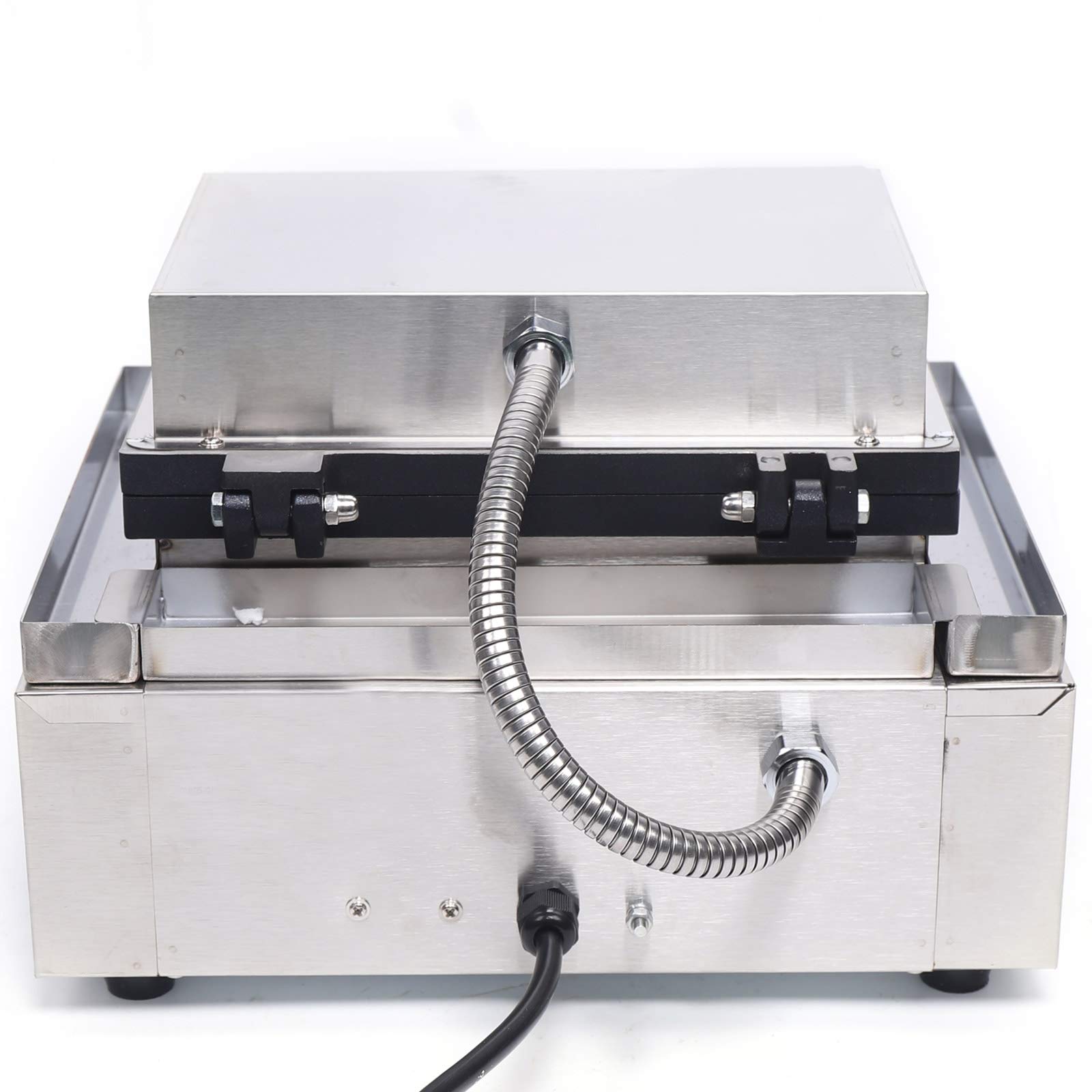 Commercial Donut Maker Machine - 6 Holes Double-Sided Heating Waffle Donut Maker | 110V 1550W Electric Doughnut Maker | Non-Stick Professional Bakery Equipment for Kitchen, Dessert Shop, Cafe & Home Use