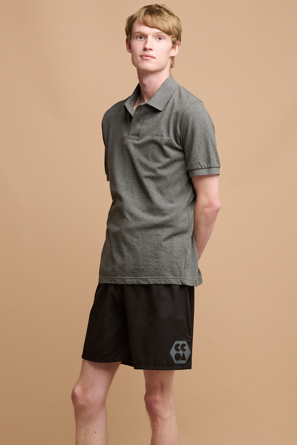 Men's Lightweight Breathable Sports Shorts - Plastic-Free Black Running & Gym Workout Shorts for Active Lifestyles