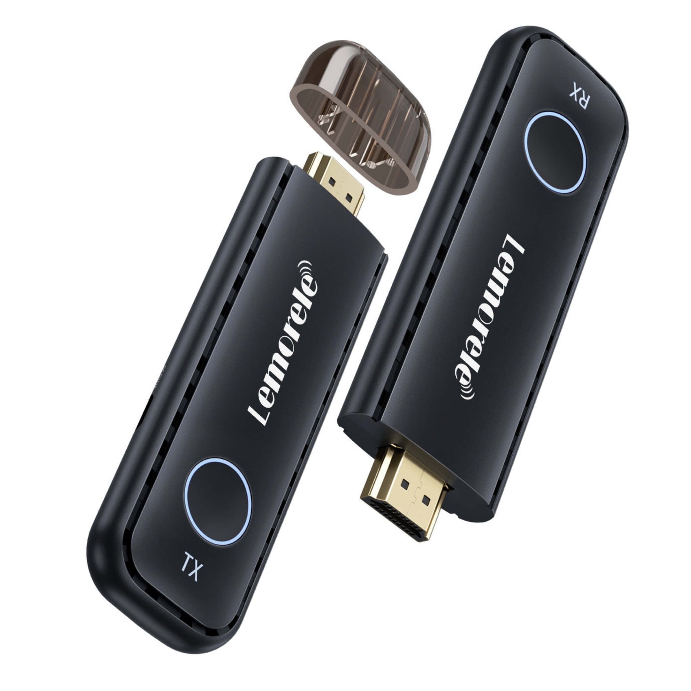 LEMORELE™ P3 Wireless HDMI Transmitter and Receiver Kit - 4K Ultra HD Streaming, Low Latency for Home Theater, Gaming & Presentations