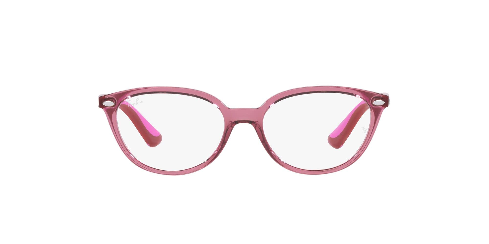 Ray-Ban Junior Kids' Ry1612 Cat Eye Prescription Eyeglass Frames - Stylish & Durable for School, Play & Everyday Wear