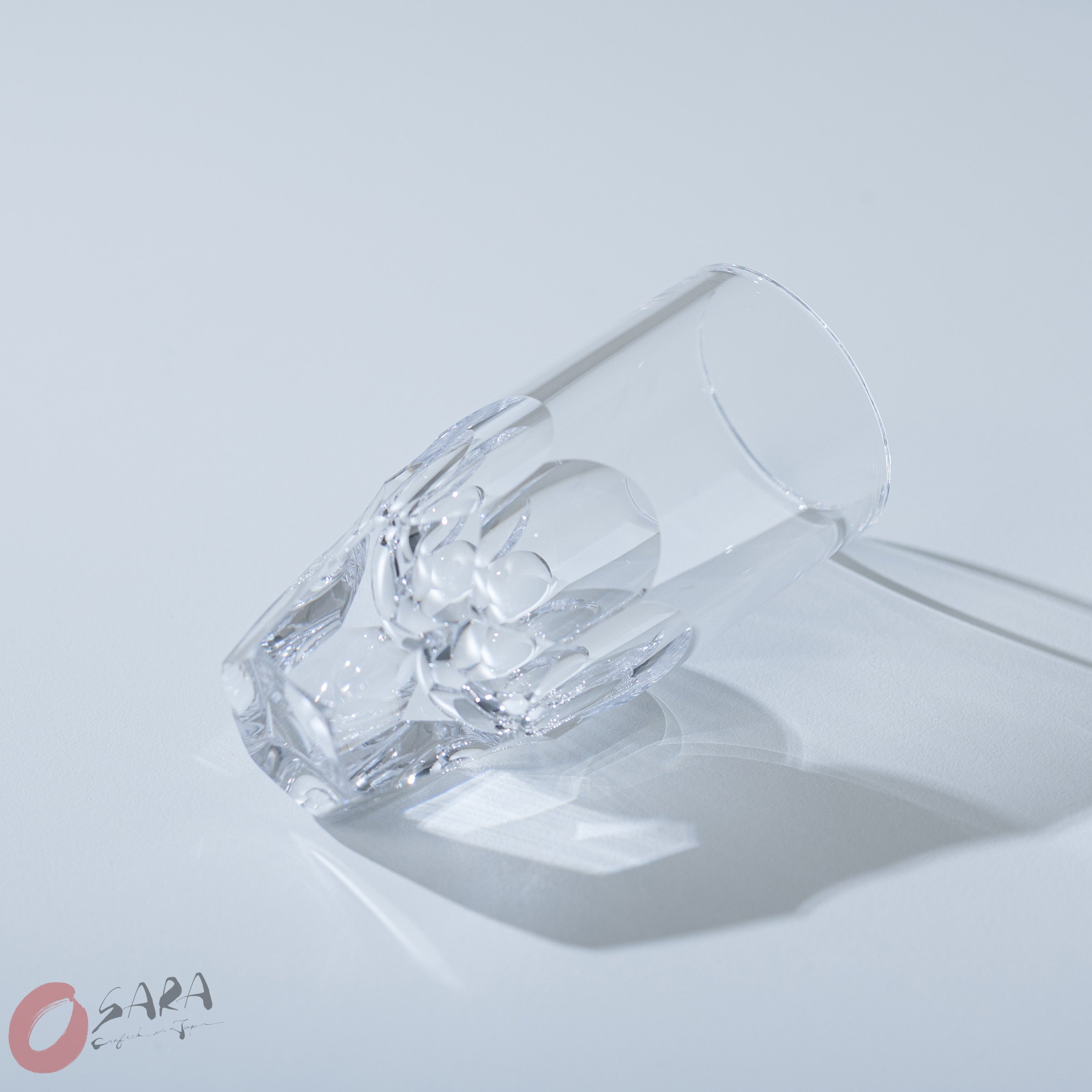 KAGAMI Japanese Handmade Crystal Shot Glass - 40ml, Elegant & Durable for Whiskey, Cocktails & Gifts | Perfect for Home Bar, Parties & Special Occasions