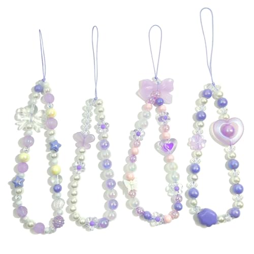 4x Cute Purple