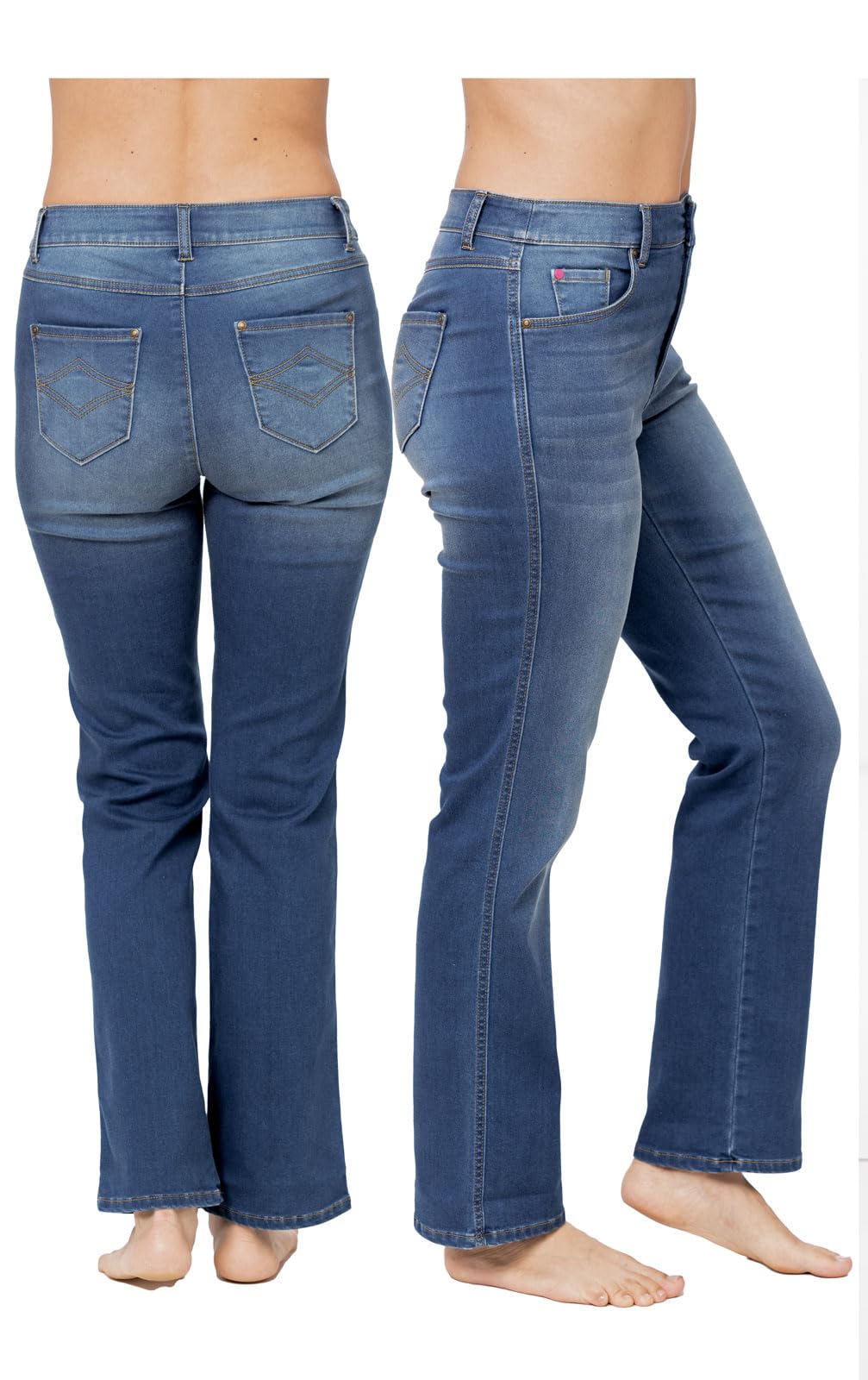 PajamaJeans True Fit Stretchy Women's Jeans - Comfortable & Stylish Pants for Lounge, Sleep & Everyday Wear