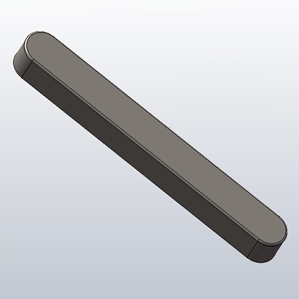 DP12VL 24 Flat Key A3x3x25mm - High Security Lock Cylinder for Home & Business - Ideal for Doors, Cabinets, and Safes