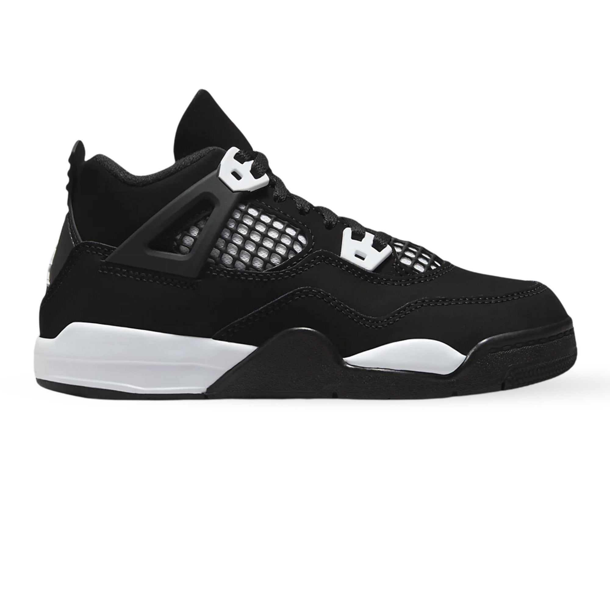 Air Jordan 4 Retro 'White Thunder' PS Sneakers (2024) - Men's Basketball Shoes for Casual Wear & Street Style