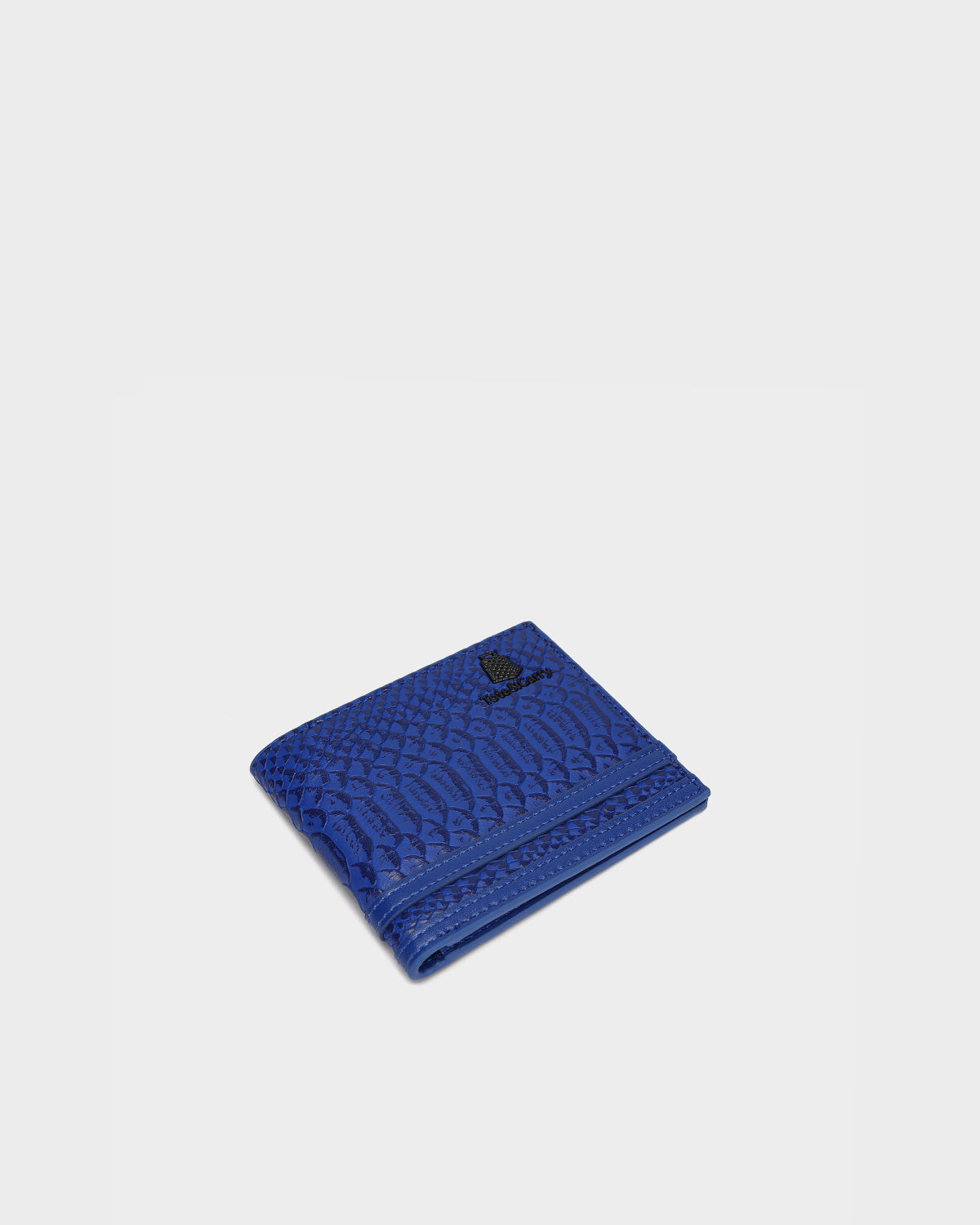 Apollo 1 Slim RFID Blocking Wallet in Royal Blue - Premium Leather Minimalist Wallet for Men with Card Slots & Cash Pocket | Perfect for Travel, Business & Everyday Use