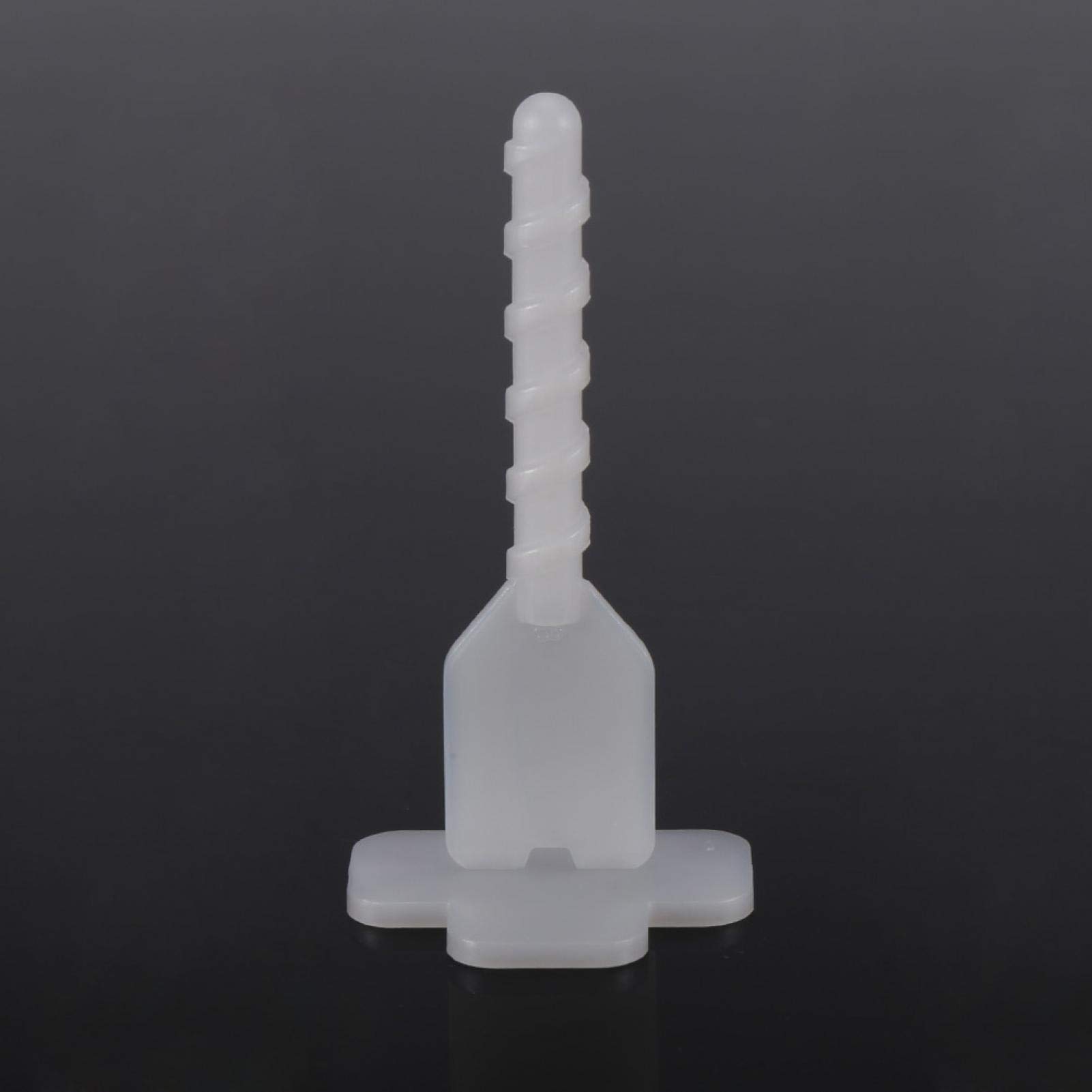 Premium Plastic Tile Spacers & Leveling System - 100pcs (DL-F01B2) for Floor & Wall Tiling - Perfect for DIY Home Renovation, Bathroom & Kitchen Tile Installation